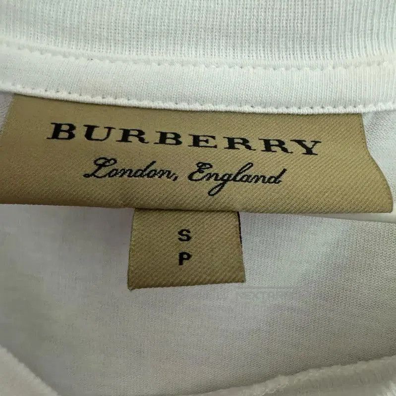 Burberry Burberry Men's White Cotton Logo T. Size US S / EU 44-46 / 1 - 4 Thumbnail