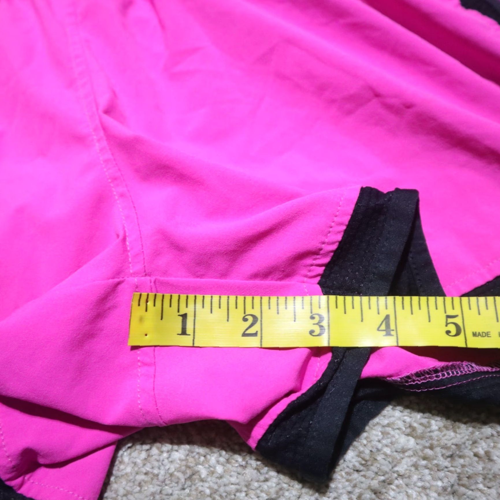 Reebok REEBOK Running Shorty Shorts Pink Play Dry Adult Women's M Medium Shorty Shorts Pink Play Dry Athletic Women’s M Medium Size 32" / US 10 / IT 46 - 6 Thumbnail