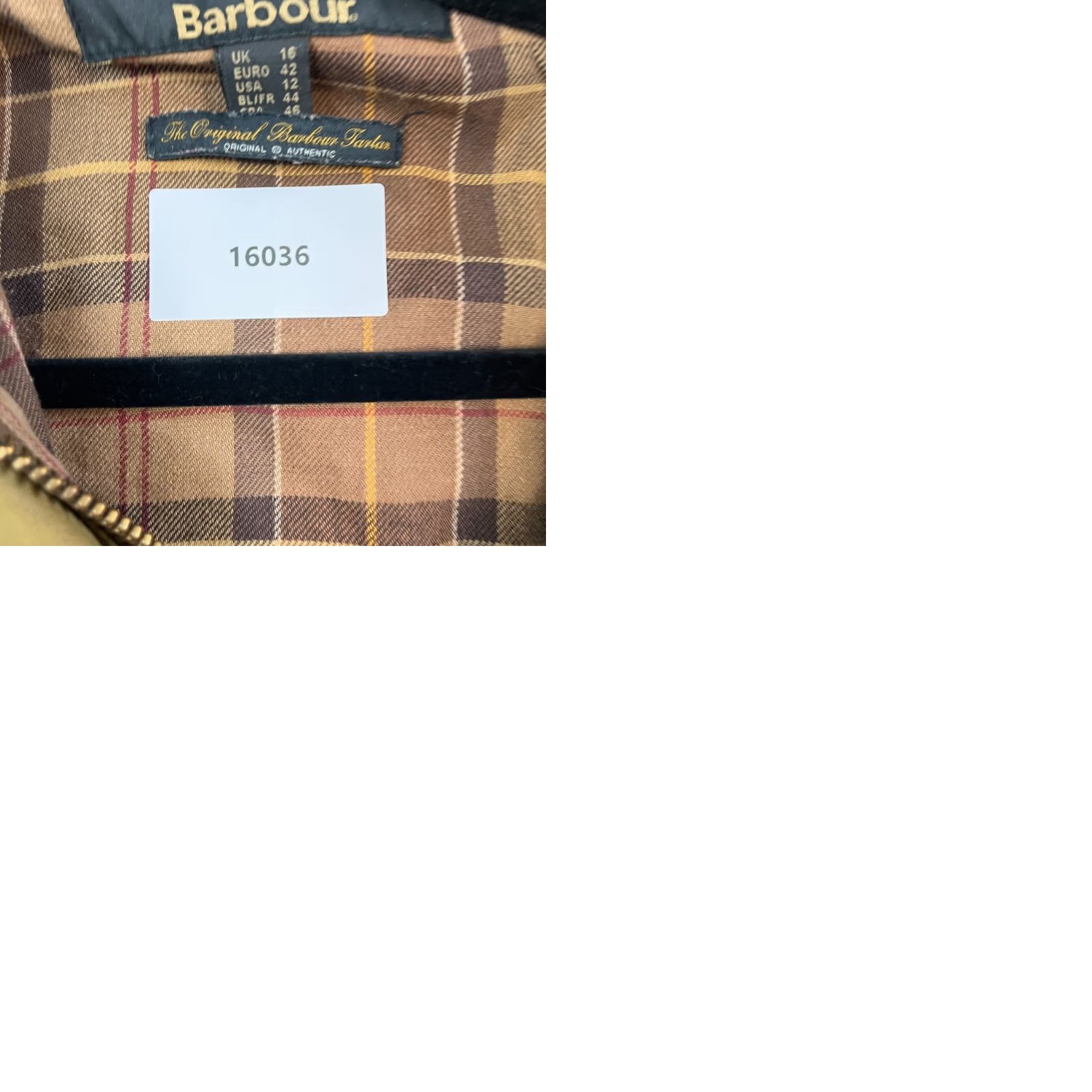 Barbour VINTAGE Barbour International Jacket UK 16 Tan Womens Wax Made England 3 Warrant Size XXL / US 16-18 / IT 52-54 - 10 Thumbnail