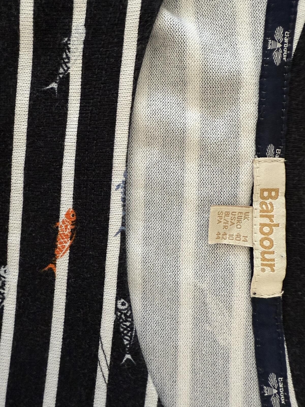 Other Barbour white and black top for women’s in size 14 Size L / US 10 / IT 46 - 3 Thumbnail