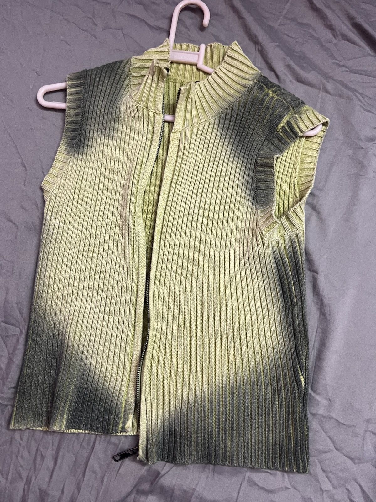 Jaded London Black Lucid Knit Track Top | Grailed