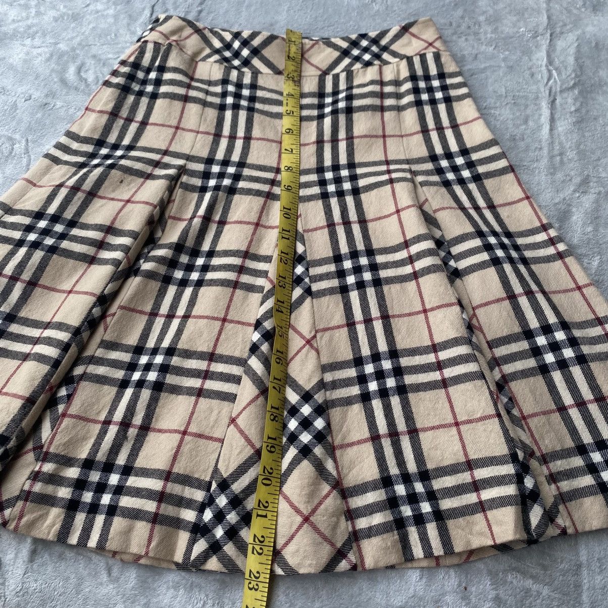 Burberry ‼️LAST DROP‼️Burberry London Iconic Nova check Pleated Skirt Size 26" / US 2 / IT 38 - 17 Thumbnail
