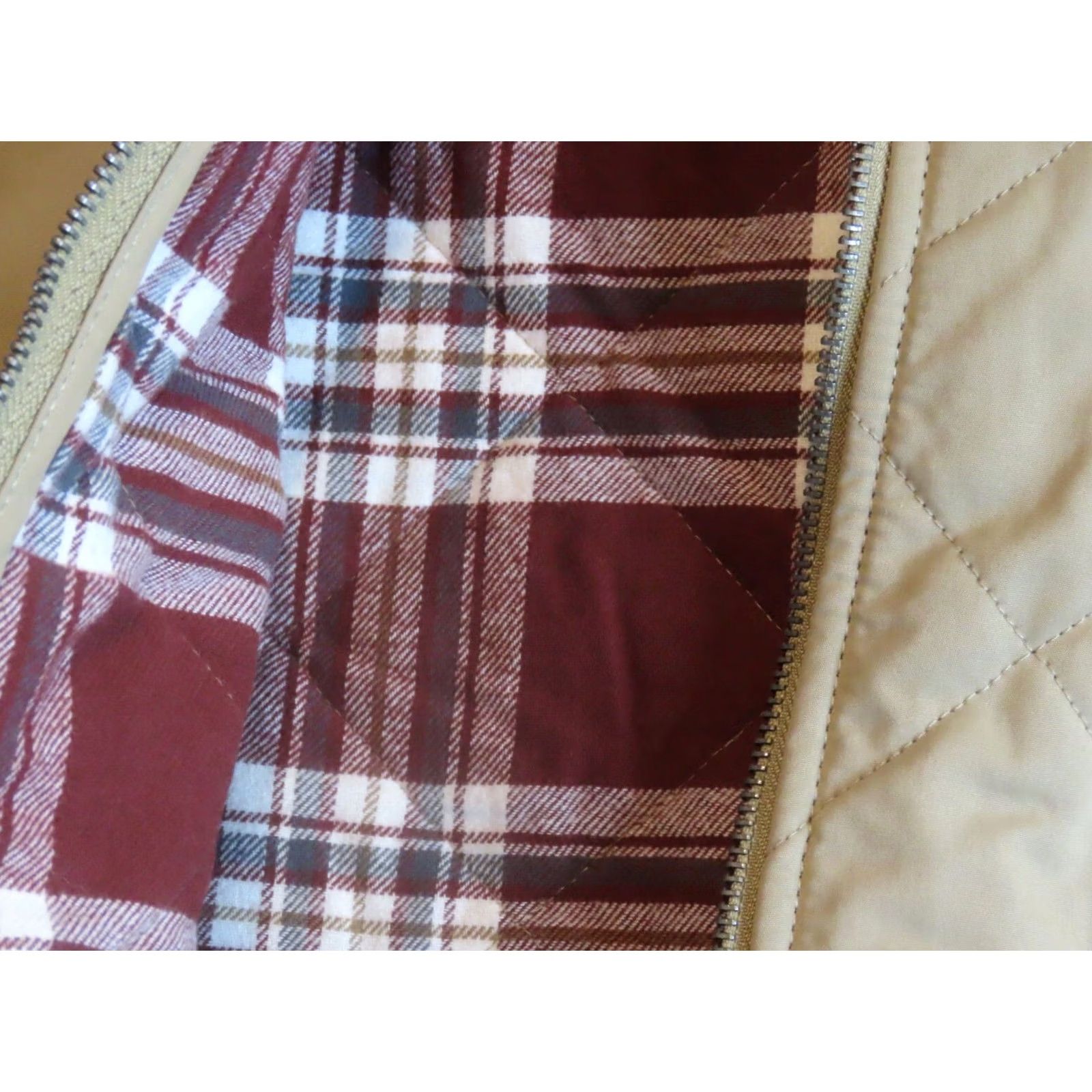 Vintage Ocean and Coast Vest M Lined Flannel NWT Ocean and Coast Rugged Tan Brown Puffer Medium Men Vest Lined Cotton Blend Big & Tall M Child? Size US M / EU 48-50 / 2 - 5 Thumbnail