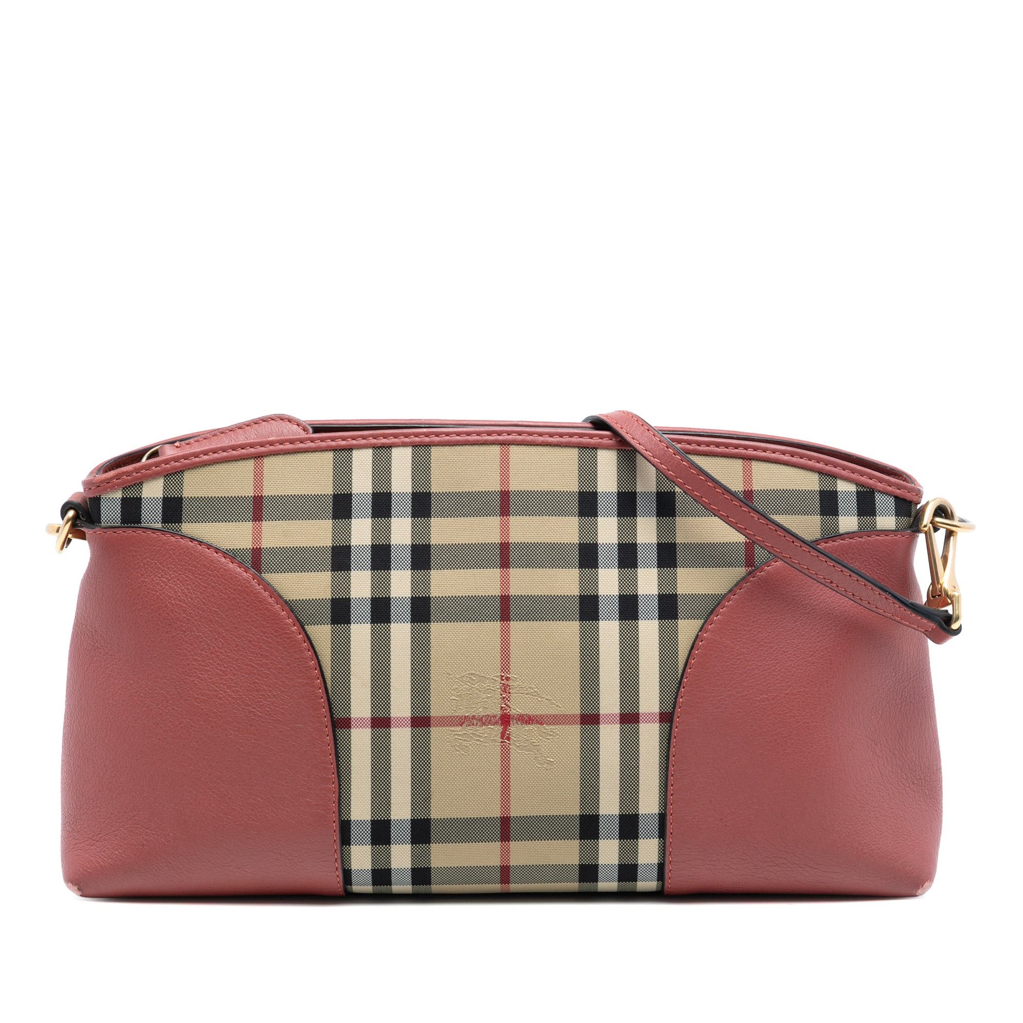 Burberry Small Horseferry Check Coated Canvas Chichester Crossbody Size ONE SIZE - 1 Thumbnail