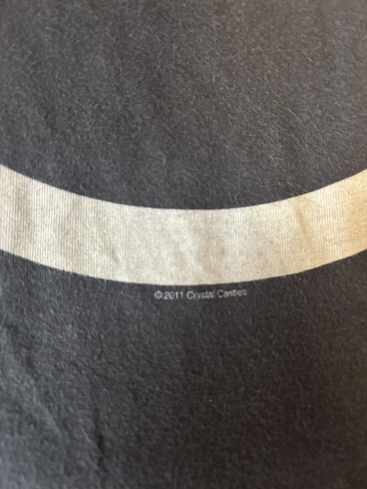 Vintage Crystal castles 2011 sad face shirt Size US S / EU 44-46 / 1 - 3 Thumbnail