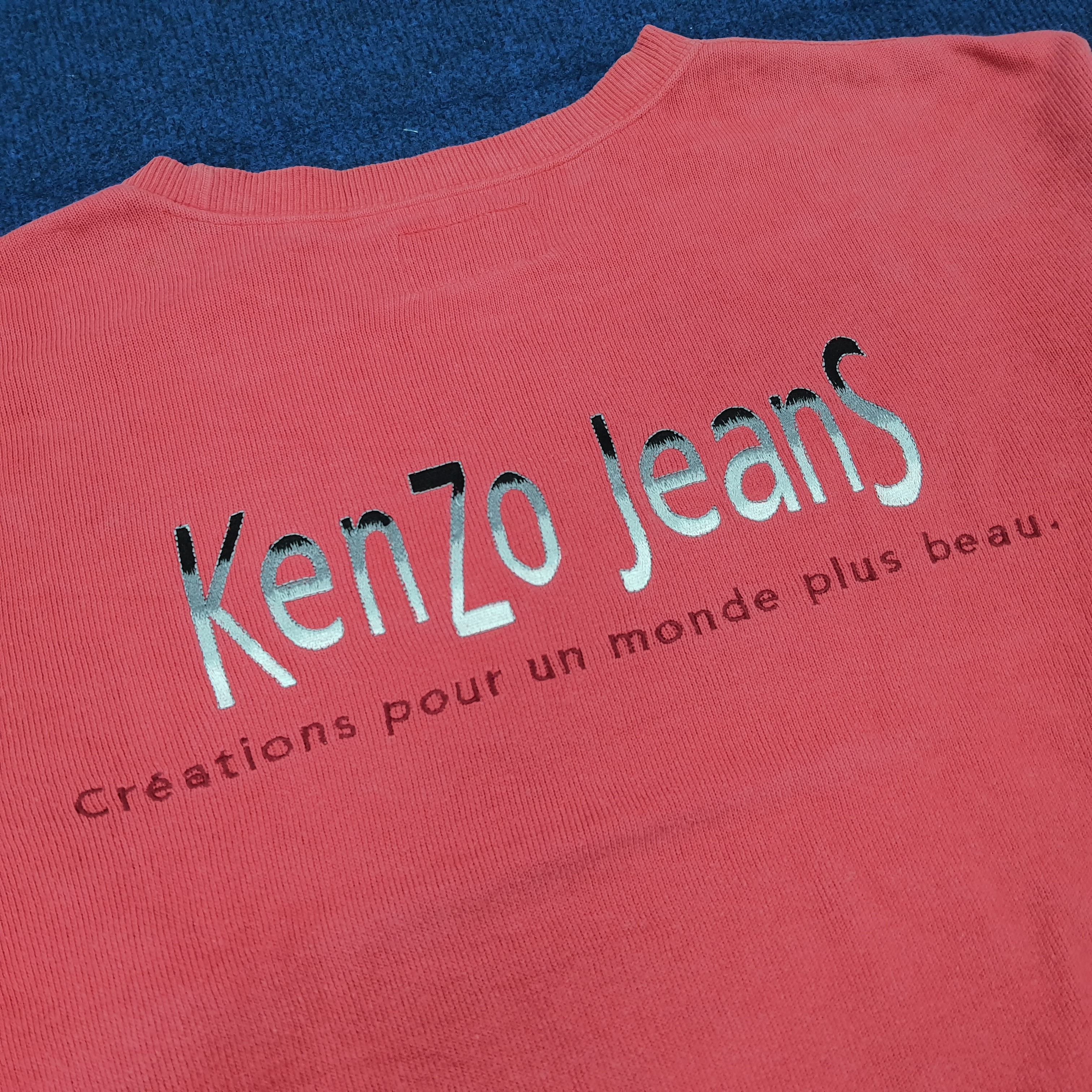 Kenzo Vintage Kenzo Jeans Japan Sweatshirt C271N21 Size US L / EU 52-54 / 3 - 2 Thumbnail