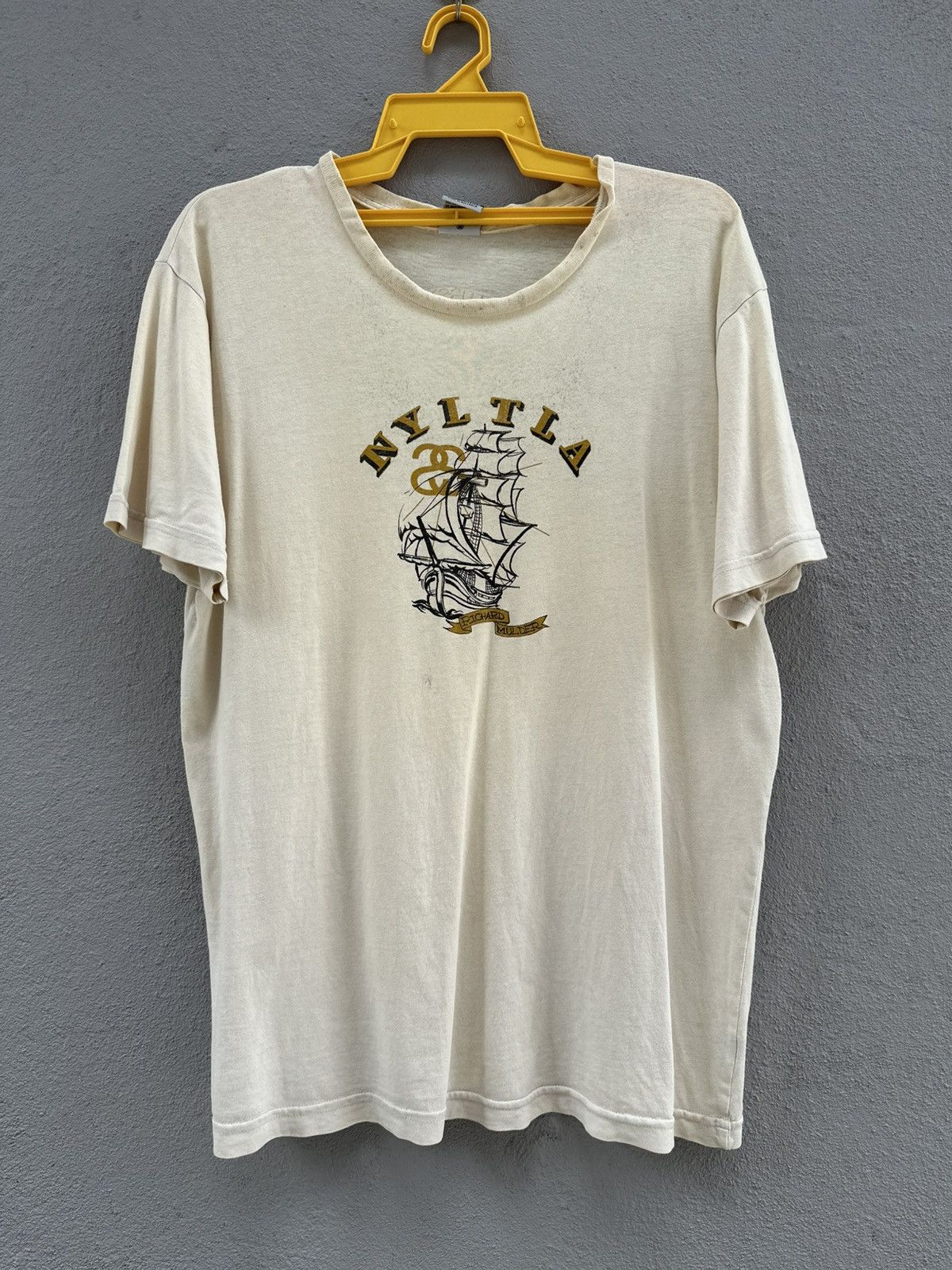 Stussy Turashed Vintage Stussy Richard Mulder NYLTLA Distressed Tee Size US M / EU 48-50 / 2 - 1 Thumbnail