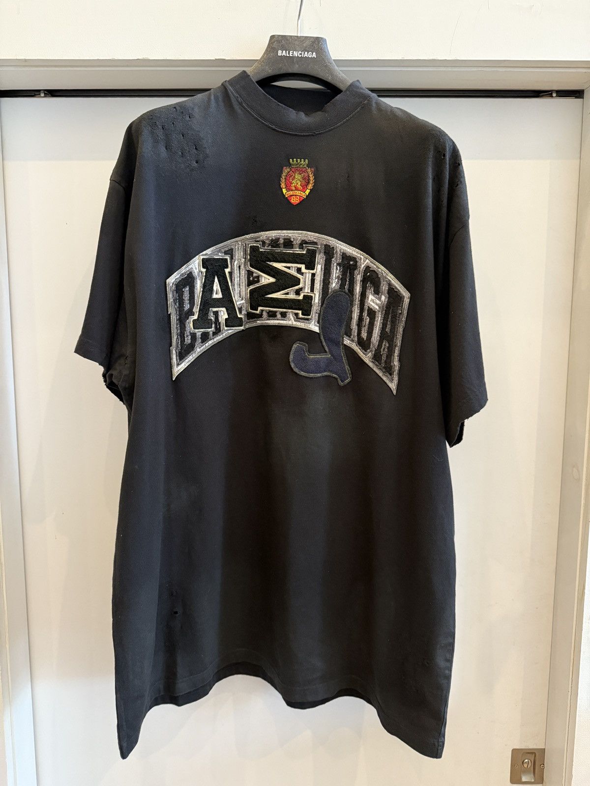 Balenciaga BALENCIAGA Men T-Shirts 764235 TRVK1 1041 FADED