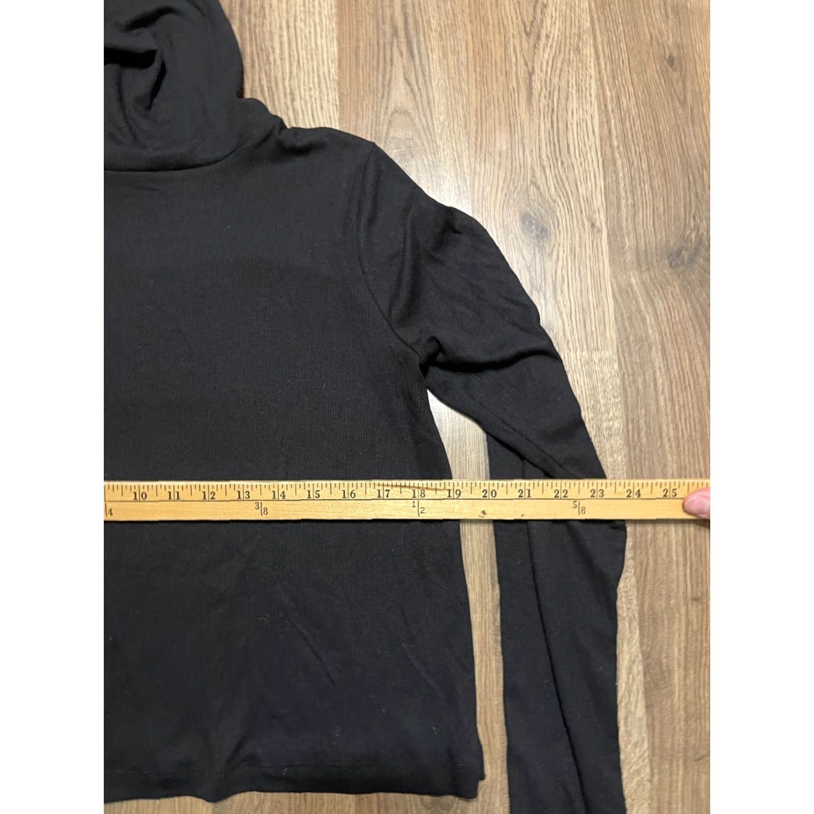 Old Navy Old Navy Shirt Womens Medium Black Turtleneck Long Sleeve Ultimate Casual Fall Spring Summer Vintage No Size M / US 6-8 / IT 42-44 - 5 Thumbnail