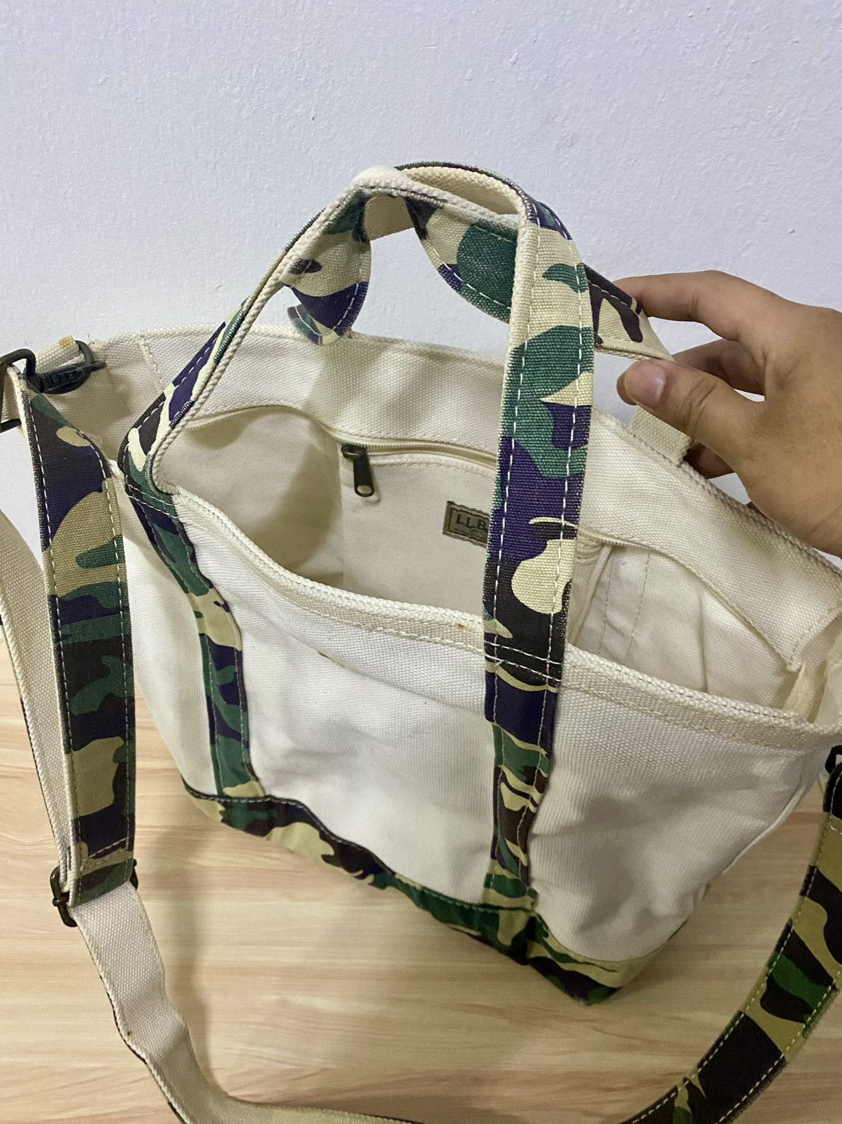 L.L. Bean Vintage Ll bean Canvas tote/sling bag Size ONE SIZE - 7 Thumbnail