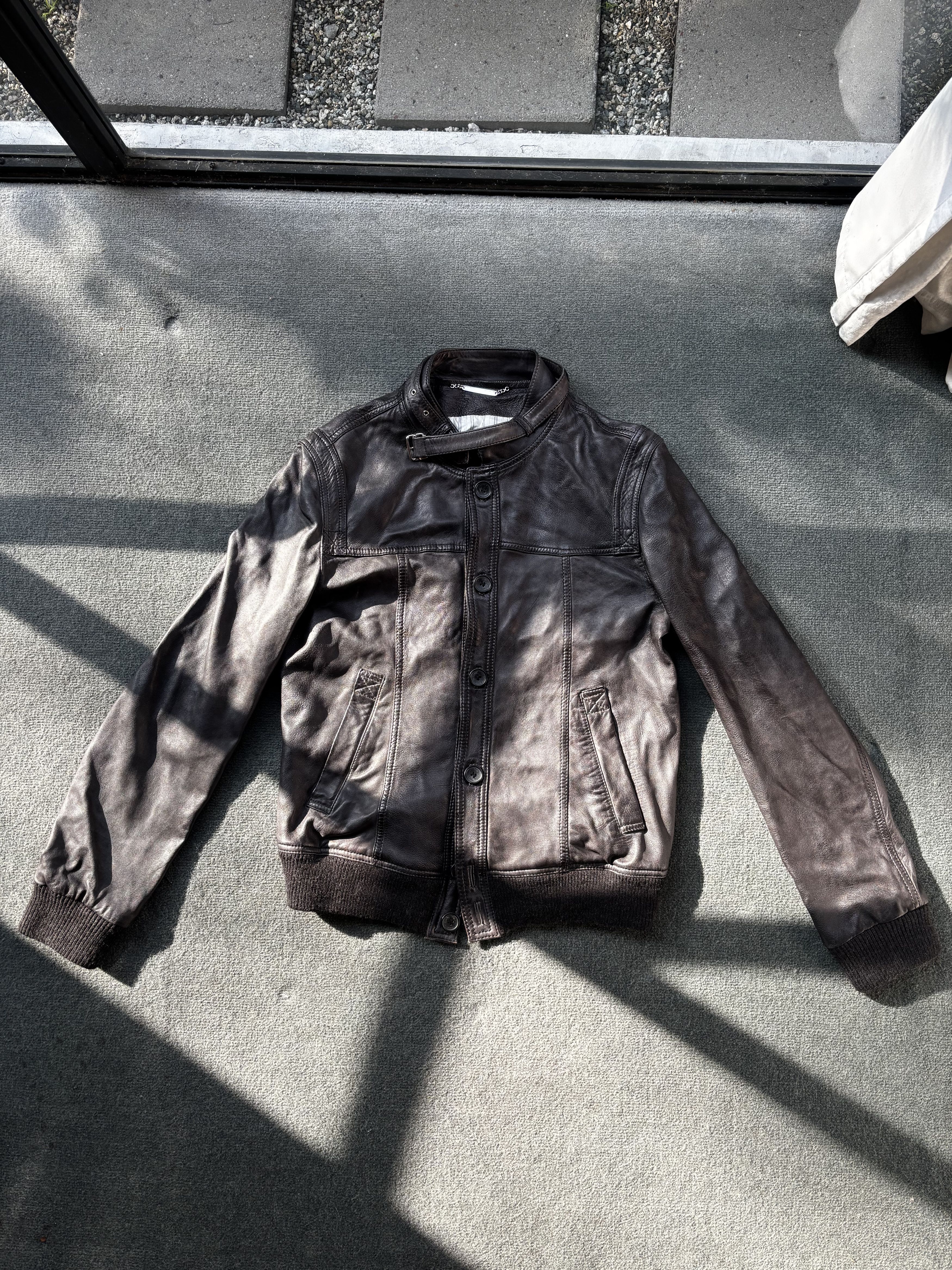 Dolce & Gabbana AW2007 Dolce & Gabbana Lamb Leather Jacket Size US M / EU 48-50 / 2 - 1 Thumbnail