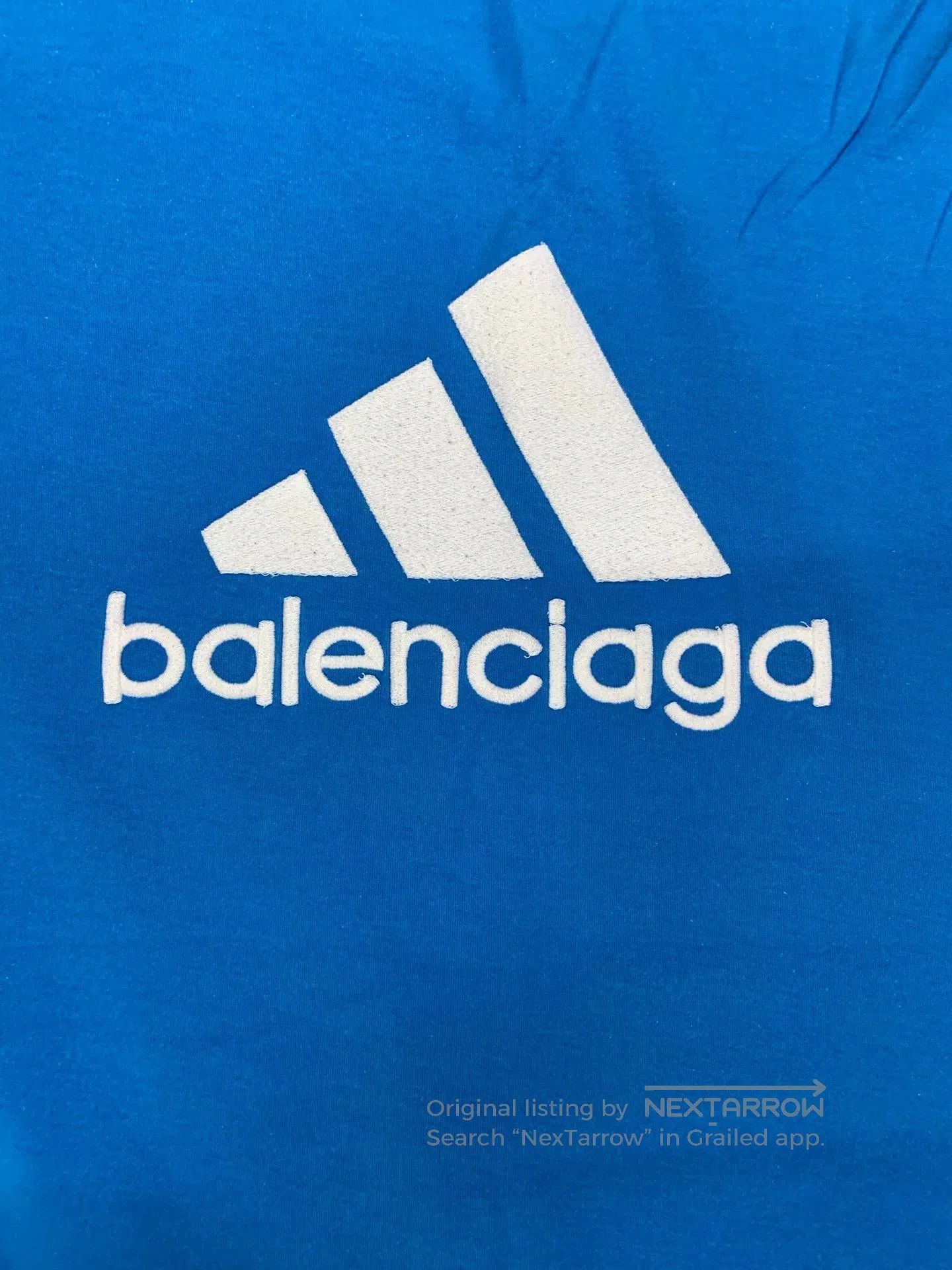 Balenciaga Balenciaga x adidas Logo Print Loose Sports T-Shirt. Size US S / EU 44-46 / 1 - 3 Thumbnail