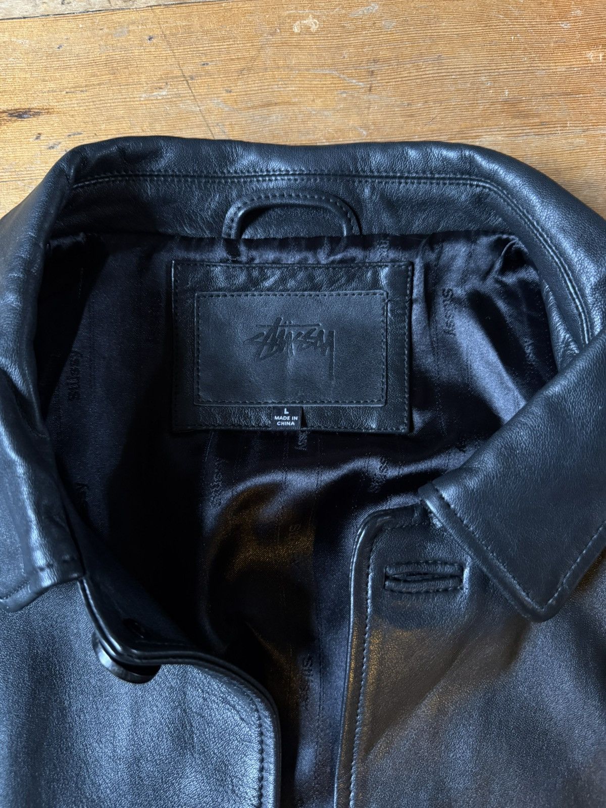 Stussy Stussy Leather Size US L / EU 52-54 / 3 - 9 Thumbnail