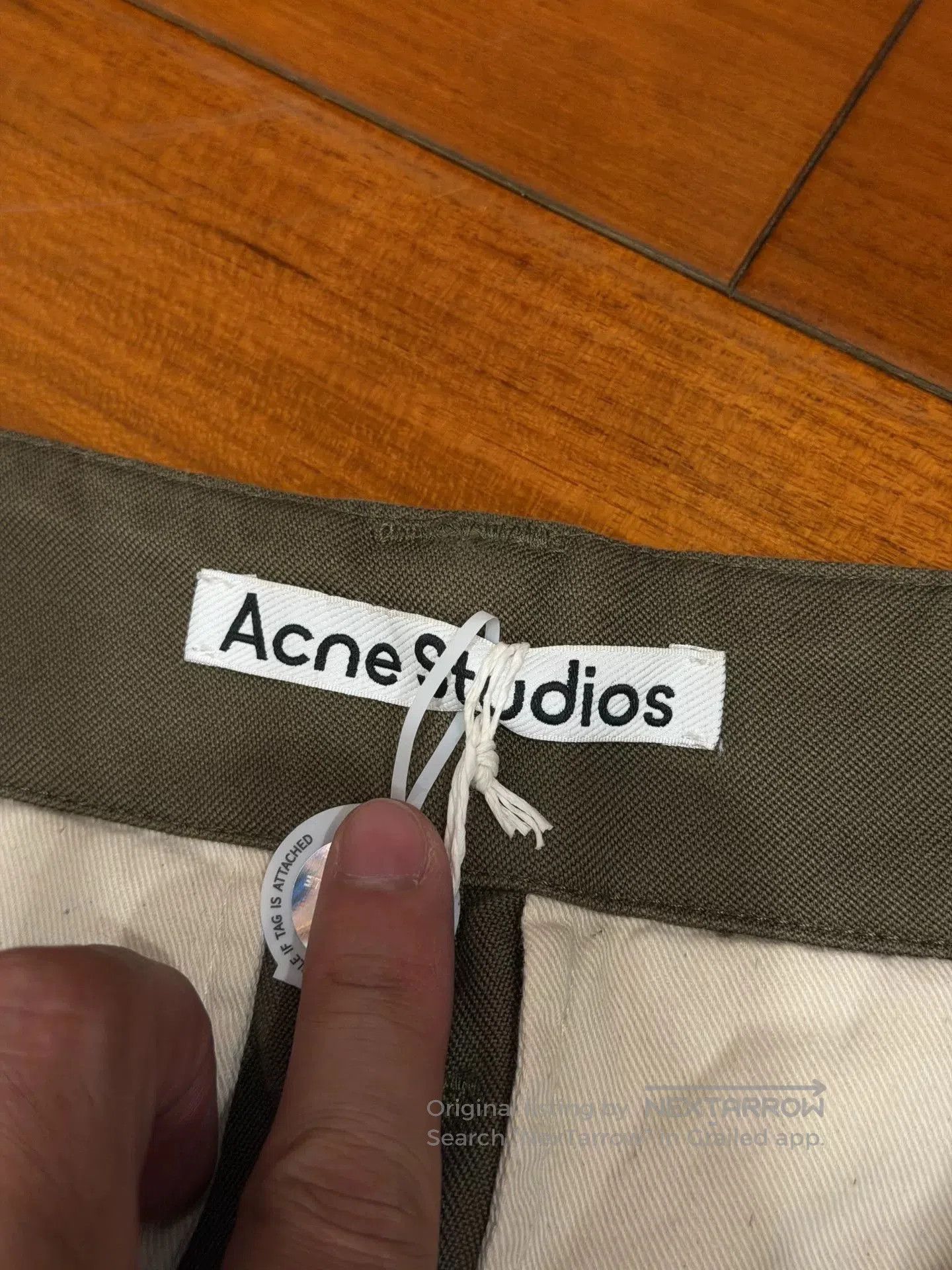 Acne Studios Acne Studios Green Utility Pants. Size US 32 / EU 48 - 3 Thumbnail