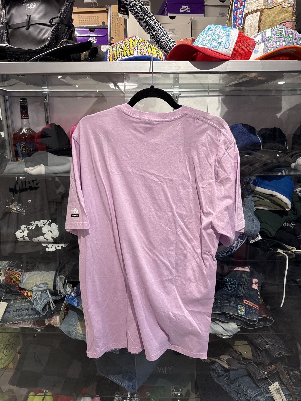 Supreme × The North Face Supreme North Face Sketch T-Shirt Pink Size US L / EU 52-54 / 3 - 2 Thumbnail