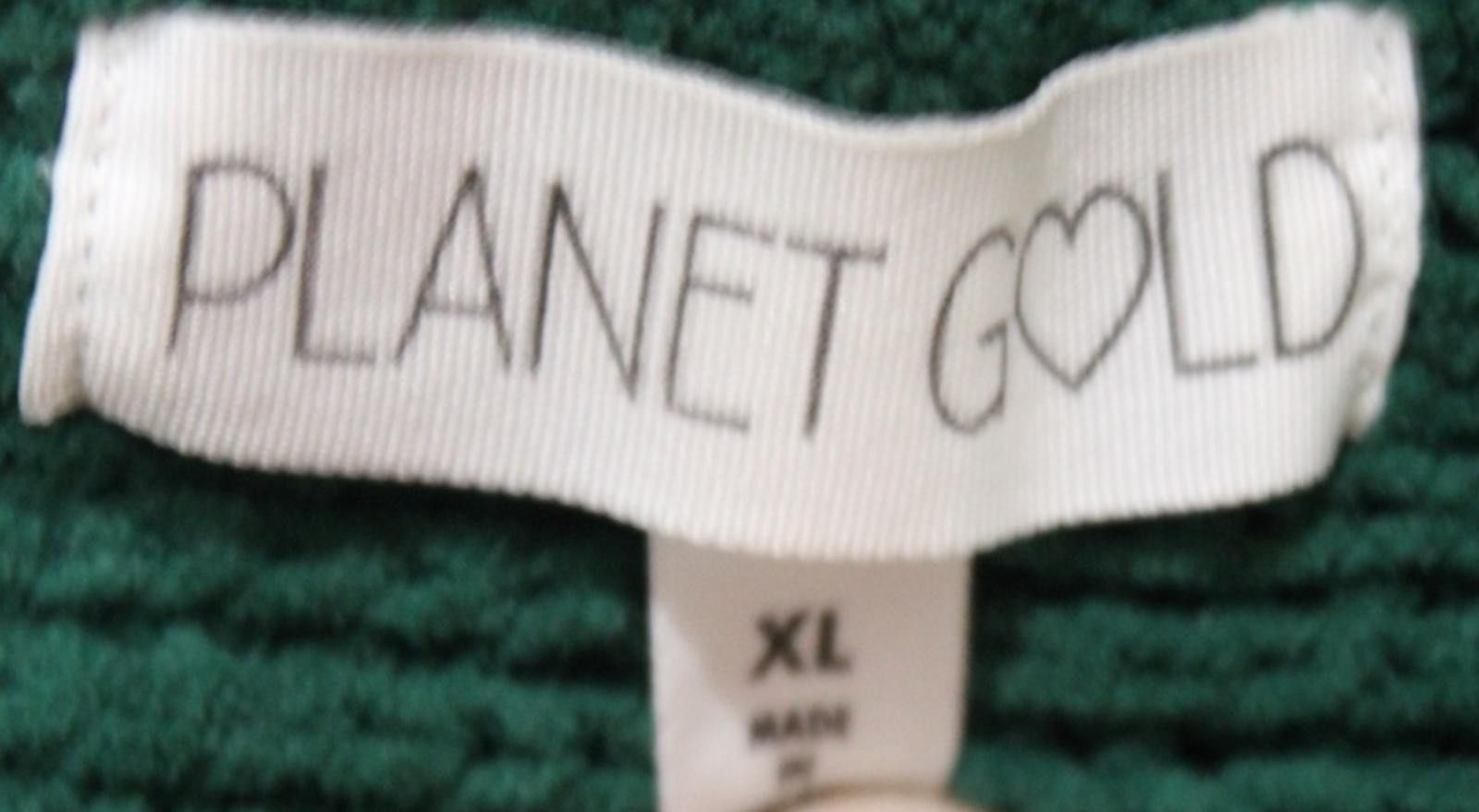 Other Planet Gold Green Cable Knit Cropped Sweater XL Size XL / US 12-14 / IT 48-50 - 9 Thumbnail
