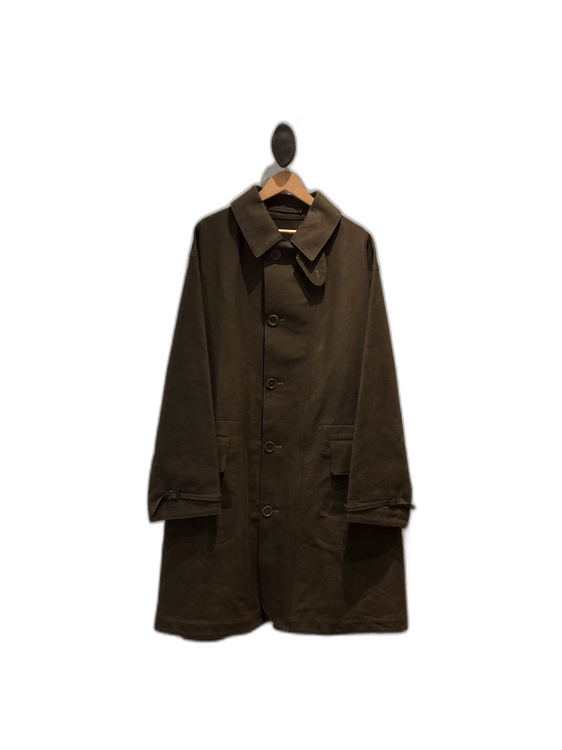 A.PRESSE A.PRESSE Motorcycle Half Coat in Olive Green Size US M / EU 48-50 / 2 - 1 Thumbnail