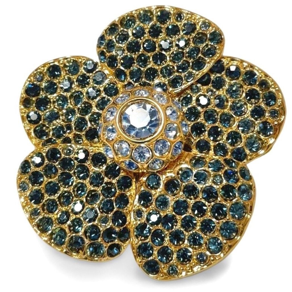 Yves Saint Laurent Vintage Yves Saint Laurent nice and heavy flower brooch Size ONE SIZE - 1 Thumbnail