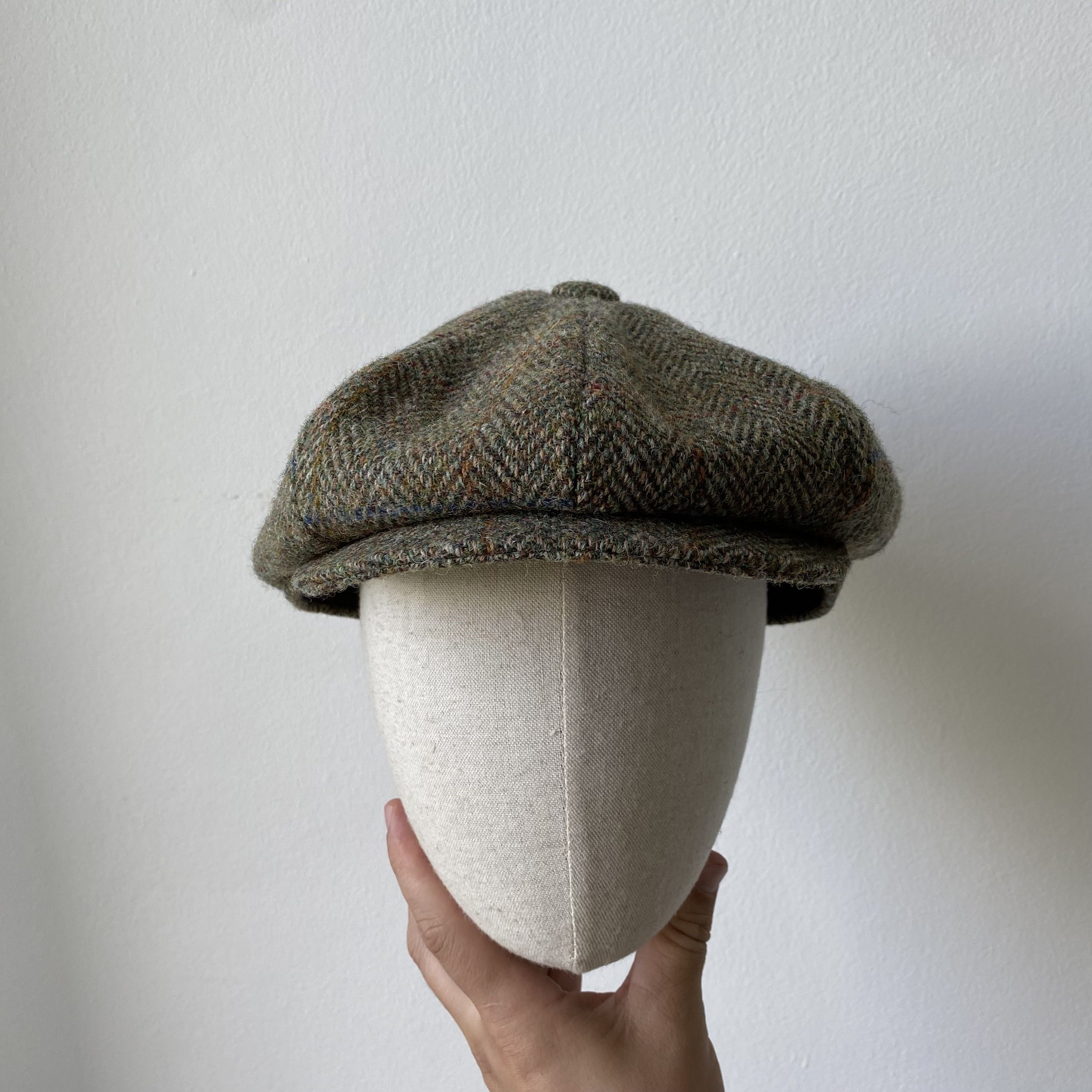 Harris Tweed Vintage Harris Tweed Wool Hat Cap Thomas Shelby Style Size ONE SIZE - 3 Thumbnail