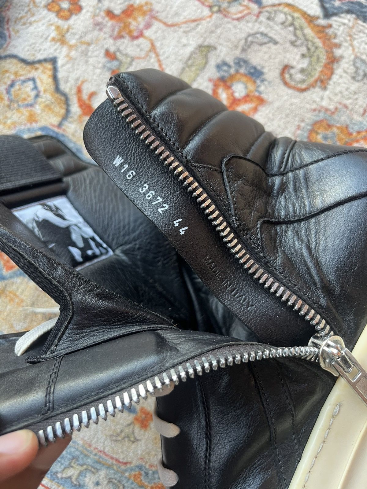 Rick Owens Rick owens Geobaskets Size US 11 / EU 44 - 5 Thumbnail
