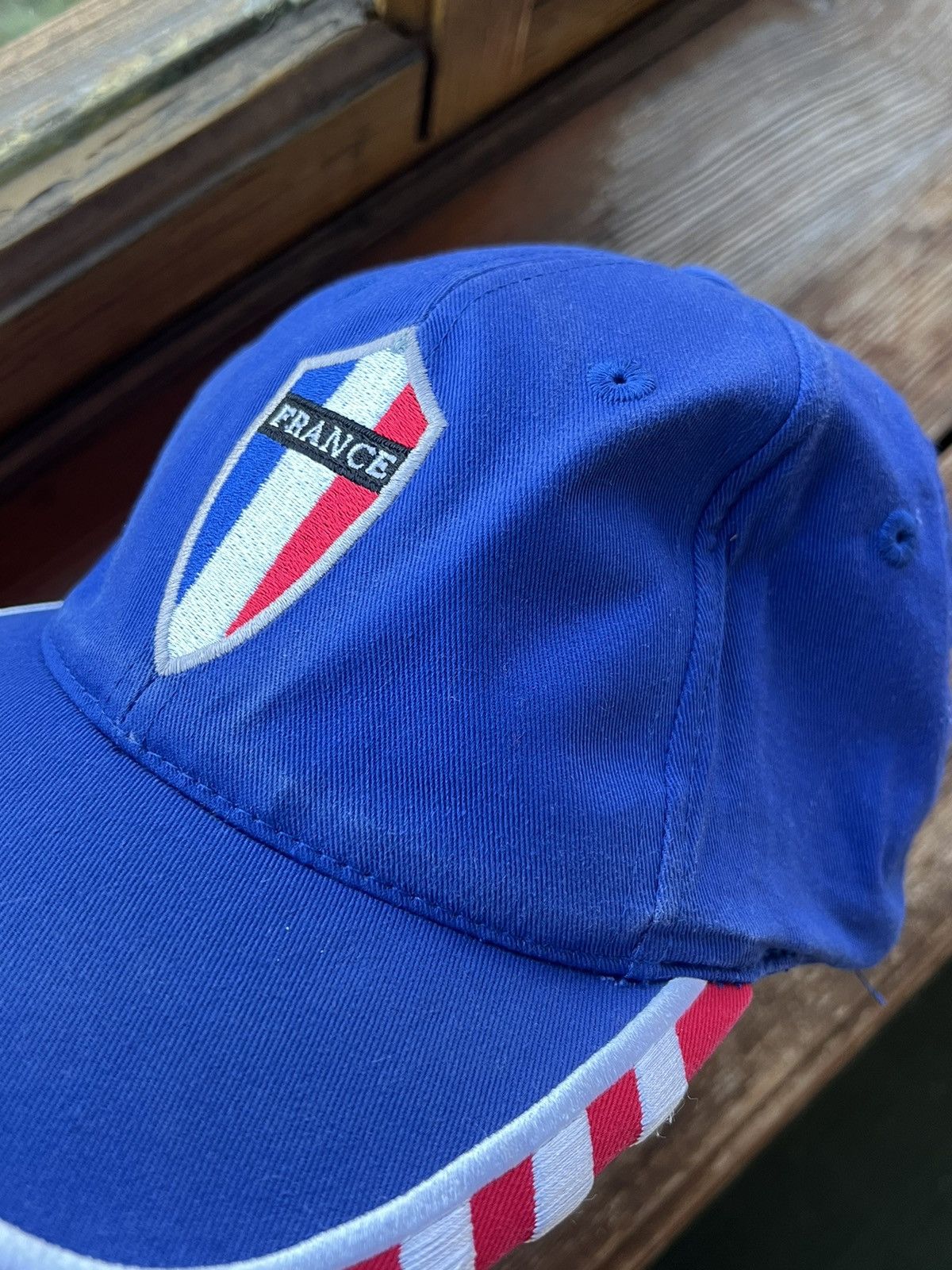 Adidas Vintage Hat Adidas France Football Cap Size ONE SIZE - 5 Thumbnail
