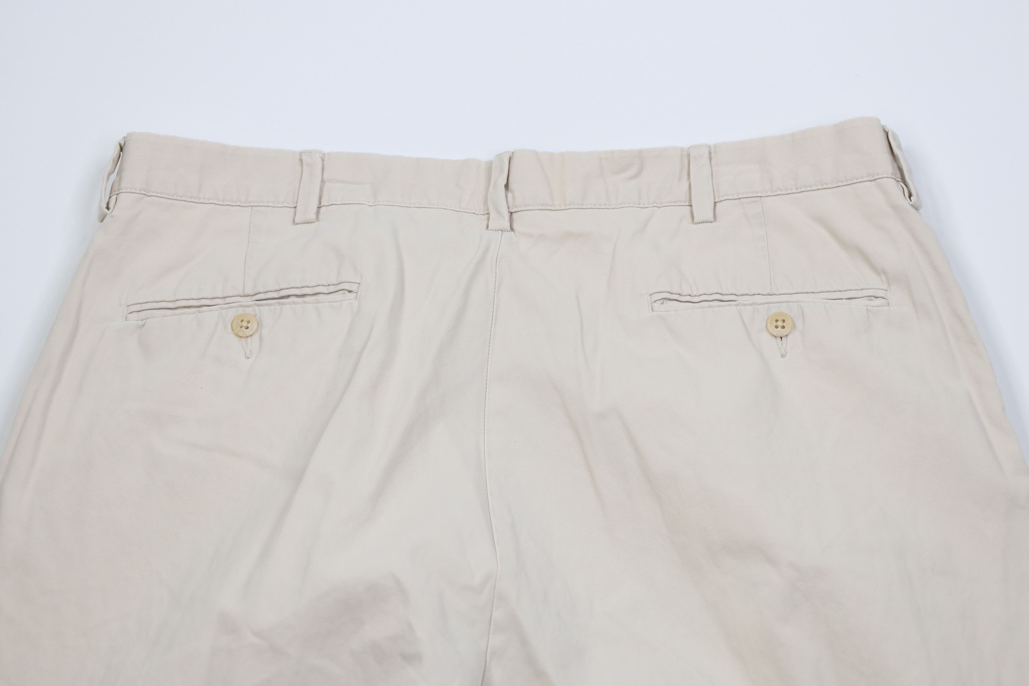 Ralph Lauren Vintage 90s Ralph Lauren Prospect Wide Leg Chino Pants Stone Size US 38 / EU 54 - 12 Thumbnail