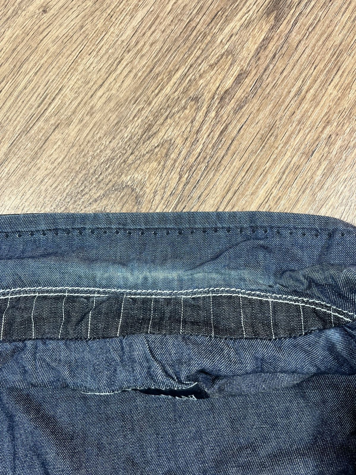 Armani Vintage Armani Jeans Indigo Jacket 90s Size US XXL / EU 58 / 5 - 10 Thumbnail