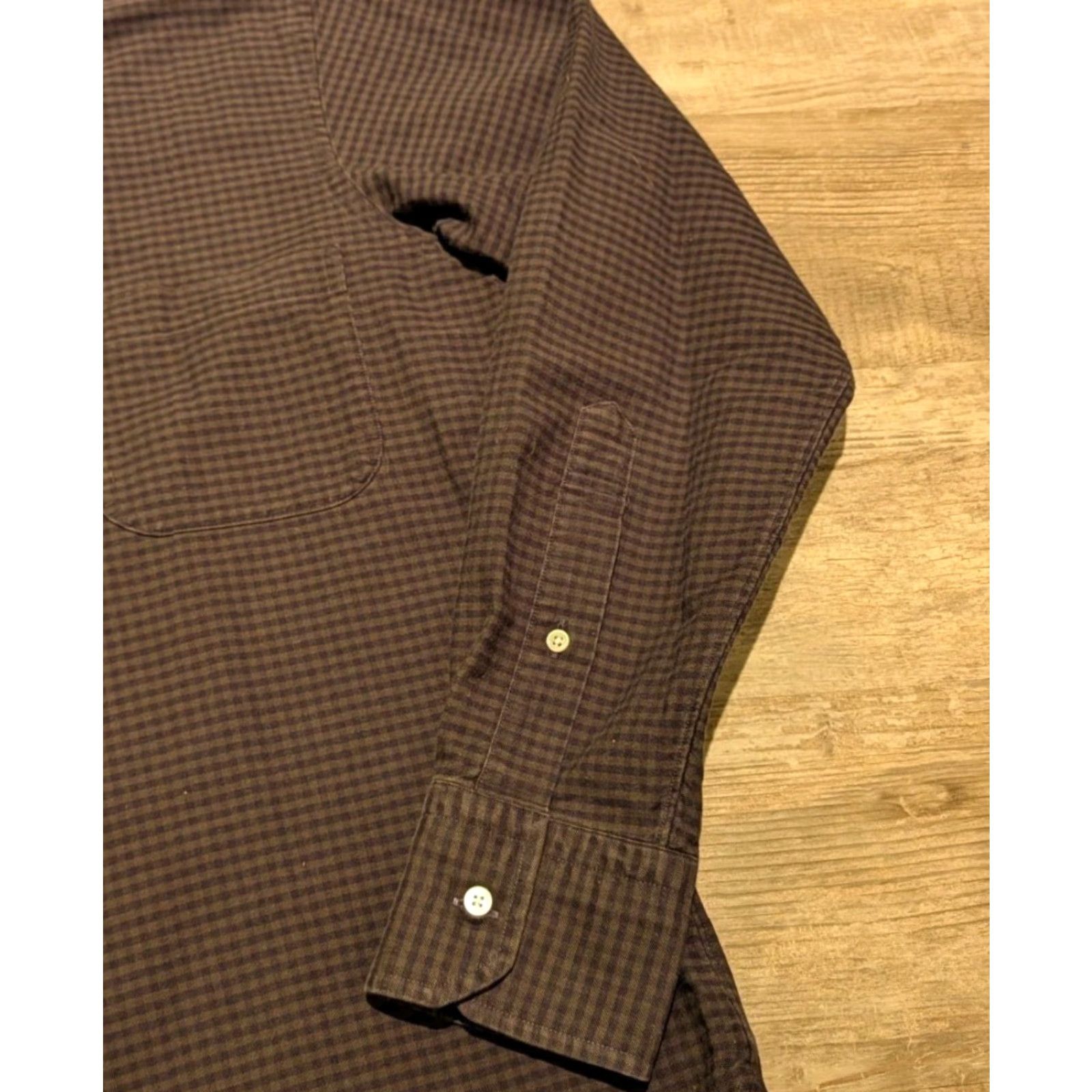 Brooks Brothers VINTAGE Brooks Brothers Black Fleece Thom Browne Cotton Gingham Shirt BB1 Small USA Boy or Mens? Size US S / EU 44-46 / 1 - 3 Thumbnail