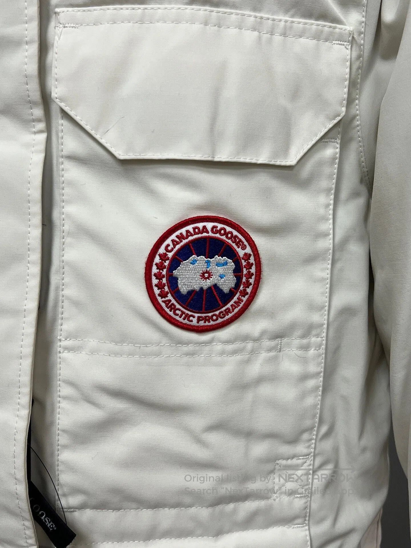 Canada Goose Canada Goose White Expedition Down Jacket. Size US L / EU 52-54 / 3 - 3 Thumbnail