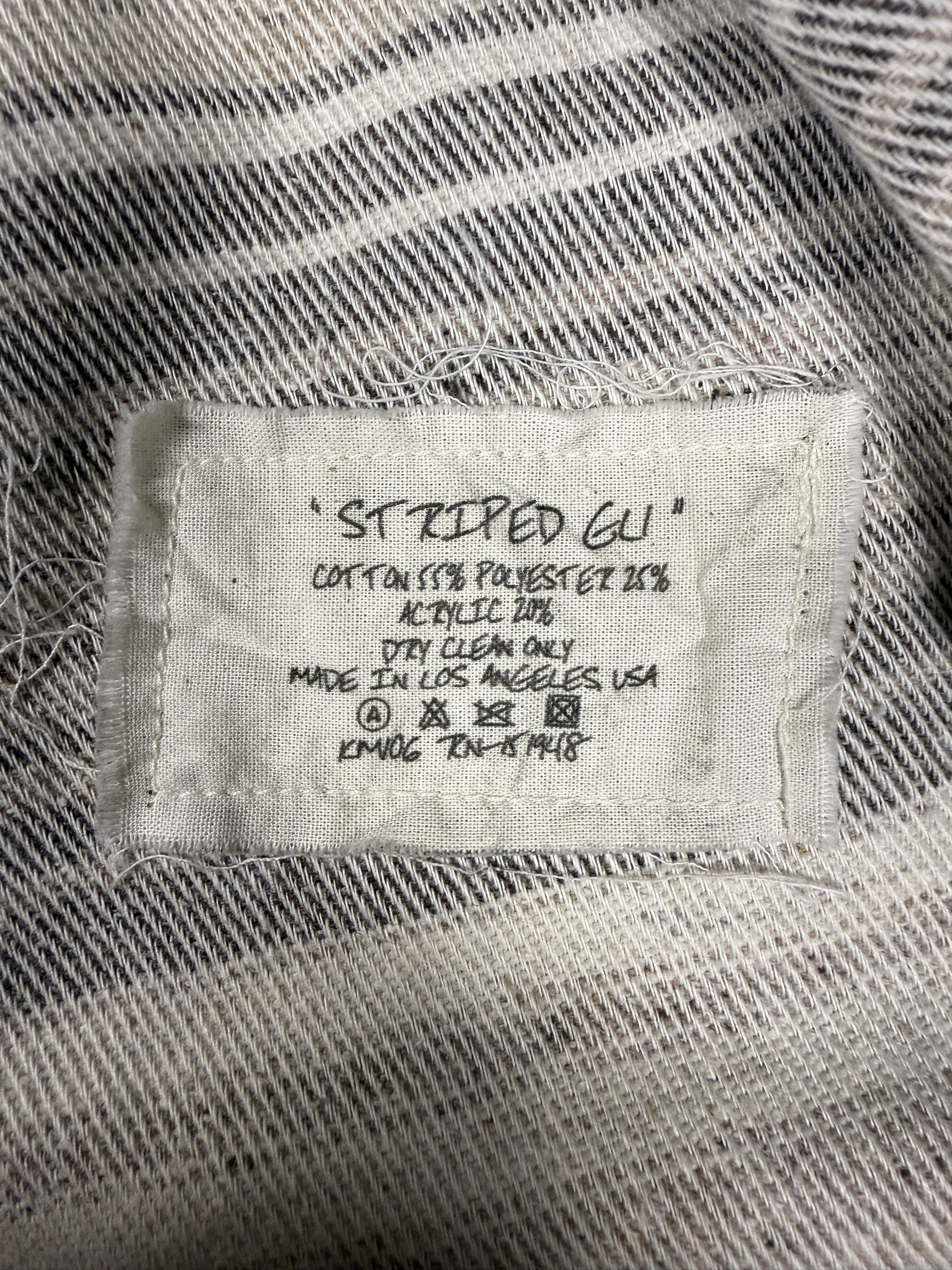 Greg Lauren Greg Lauren Striped GL1 Kimono Size US XL / EU 56 / 4 - 4 Thumbnail