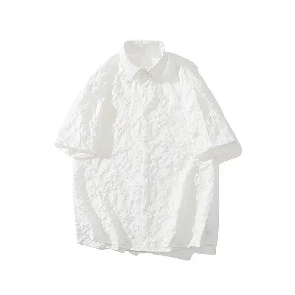VIBE Summer Fashion Casual Leaf Floral Shirt Size US M / EU 48-50 / 2 - 1 Thumbnail