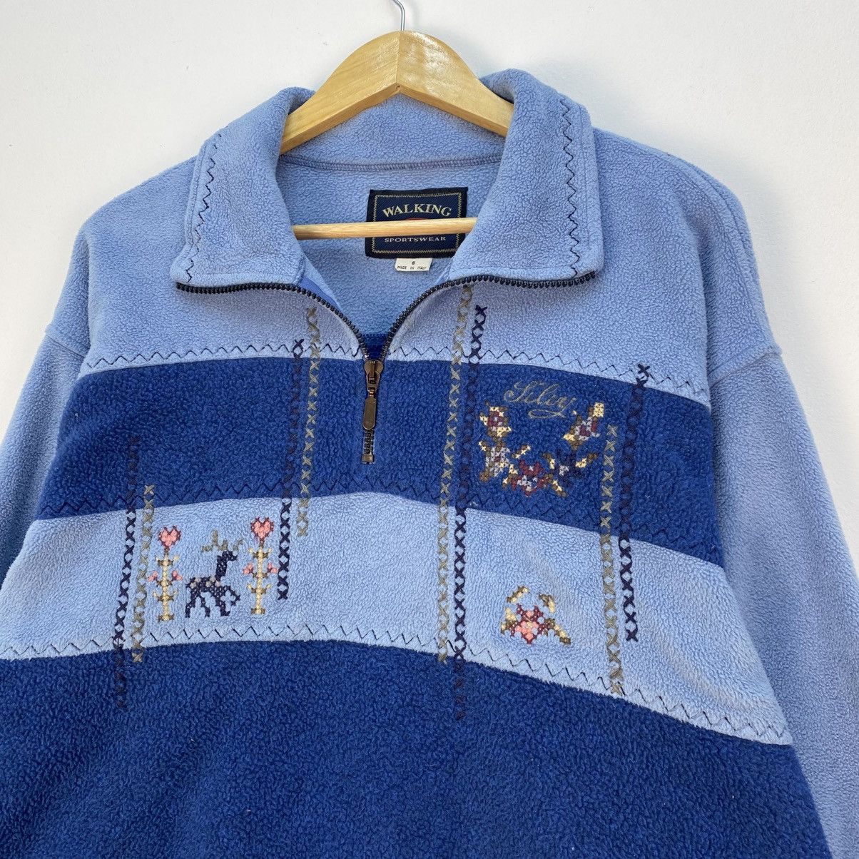 Japanese Brand 💥Vintage Walking Silvy Polartec Fleece Jacket Size M / US 6-8 / IT 42-44 - 3 Thumbnail