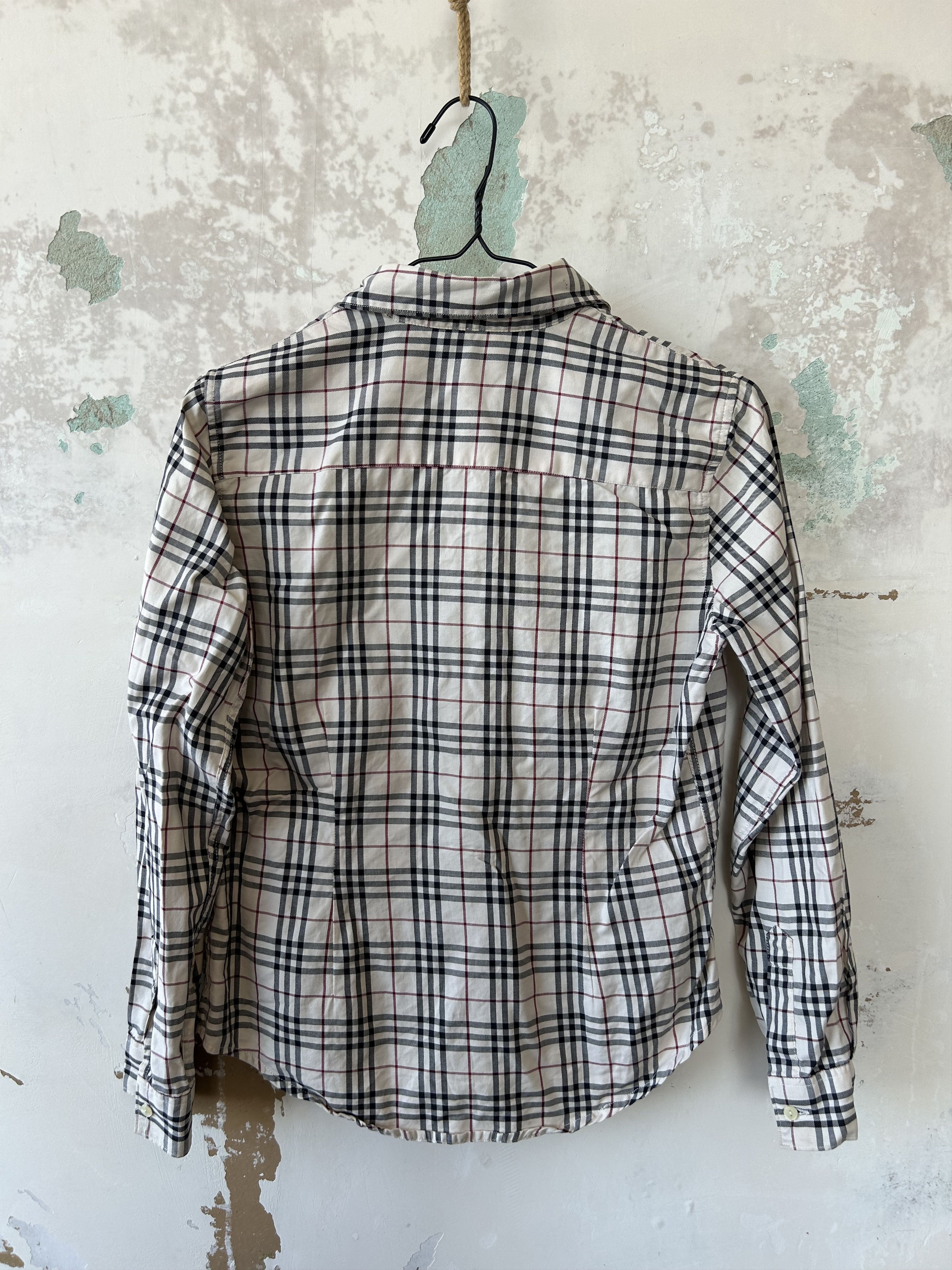Burberry Vintage Woman Burberry Shirt Long Sleeve Y2K Size M / US 6-8 / IT 42-44 - 5 Thumbnail