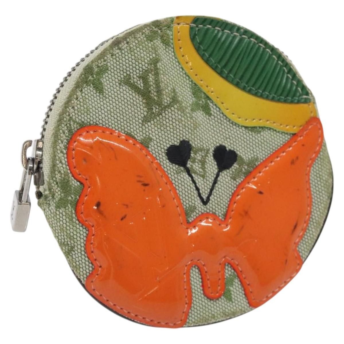 Louis Vuitton Louis Vuitton Round Coin Purse Mini Lin Size ONE SIZE - 1 Thumbnail