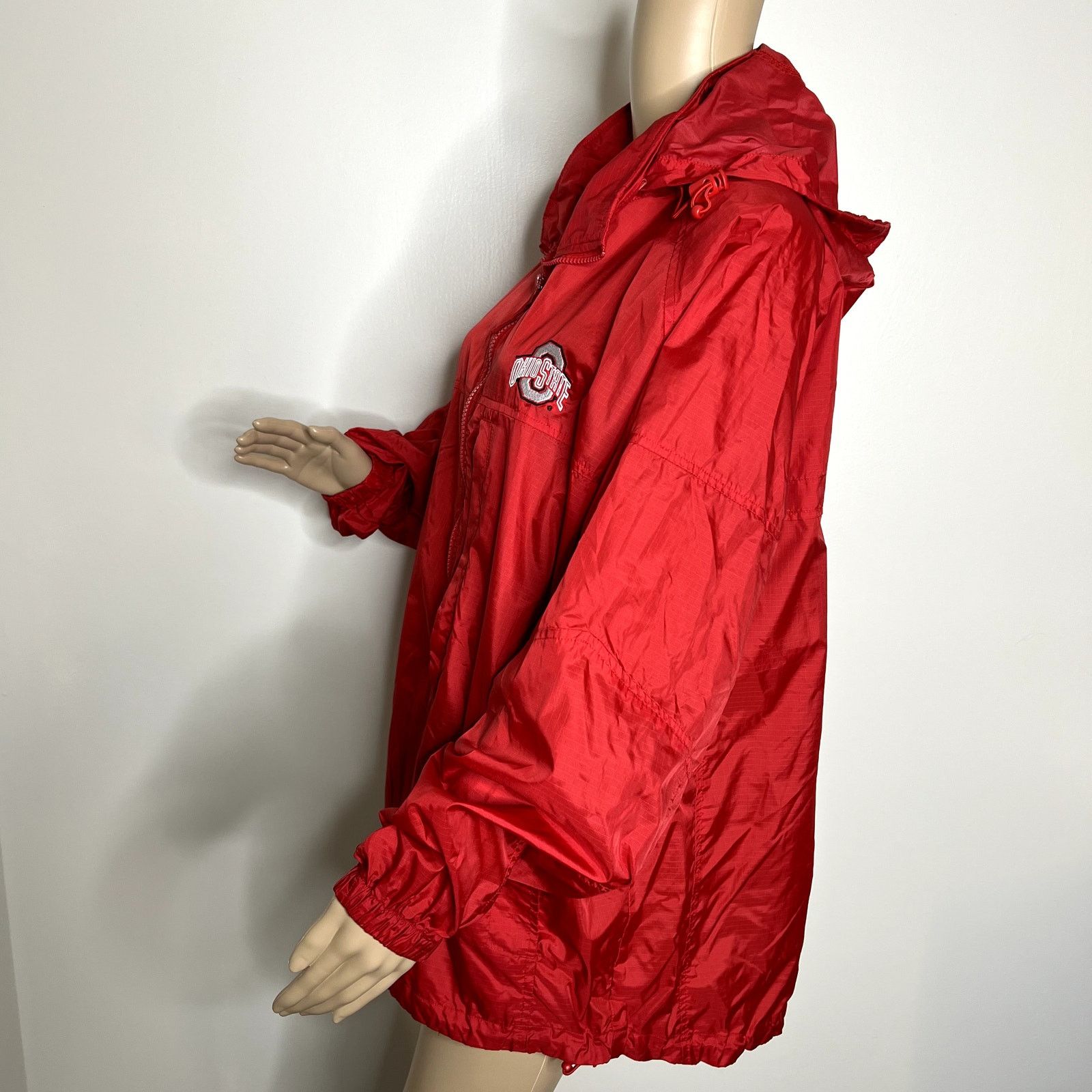 Other Vintage Ohio State Buckeyes Windbreaker Jacket Red Full Zip Size L / US 10 / IT 46 - 2 Thumbnail