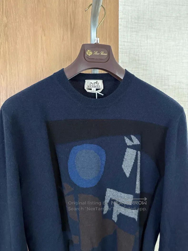 Hermes Hermes Men's Cashmere Sweater for Fall and Winter Size US S / EU 44-46 / 1 - 2 Thumbnail