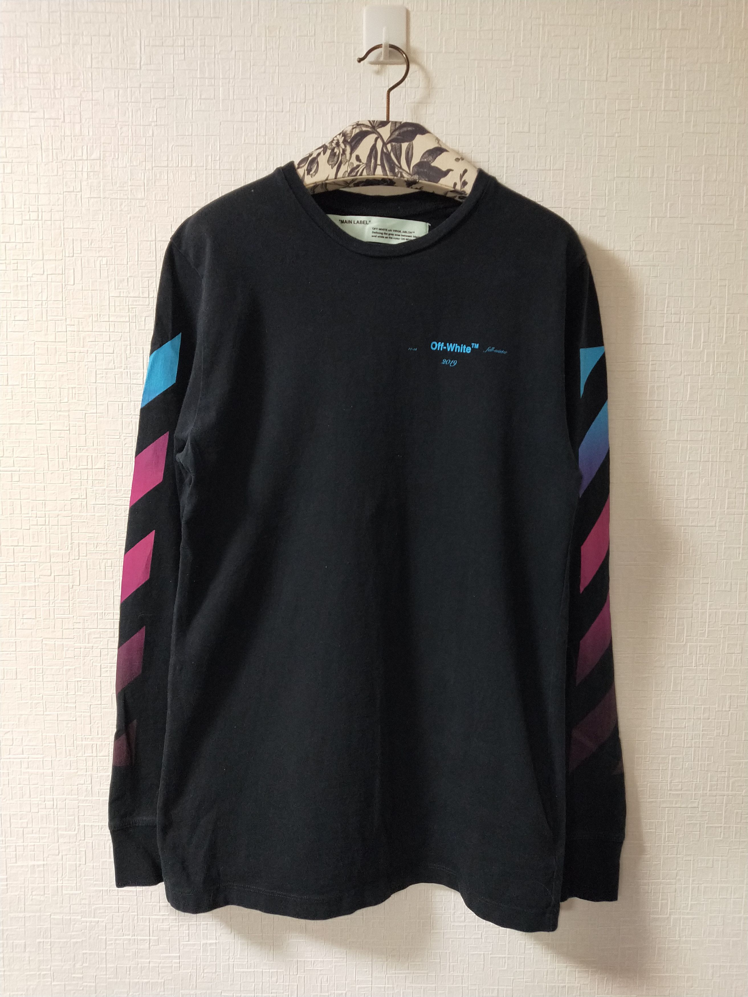 Off-White Multicolor Gradient Arrow L/S Tee Size US S / EU 44-46 / 1 - 2 Thumbnail