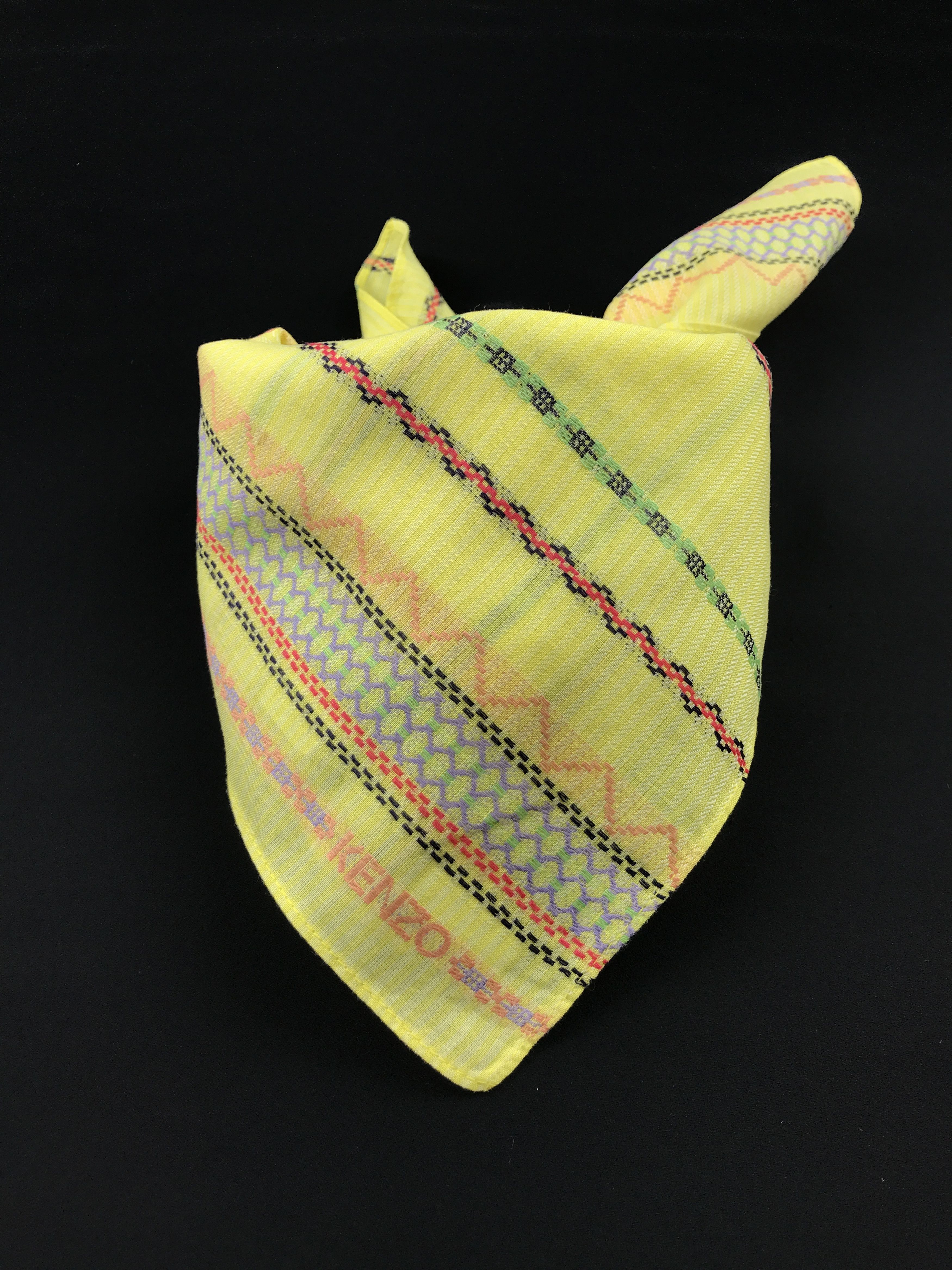 Japanese Brand × Kenzo × Vintage Vintage Kenzo Bandana Neckerchief Handkerchief Size ONE SIZE - 2 Thumbnail