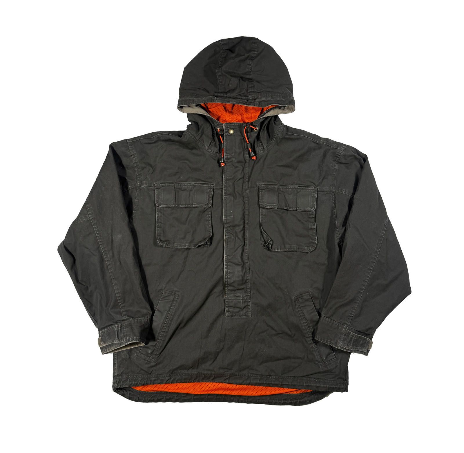Gap Gap Waxed Cotton Pullover Anorak Jacket Size ONE SIZE - 1 Thumbnail
