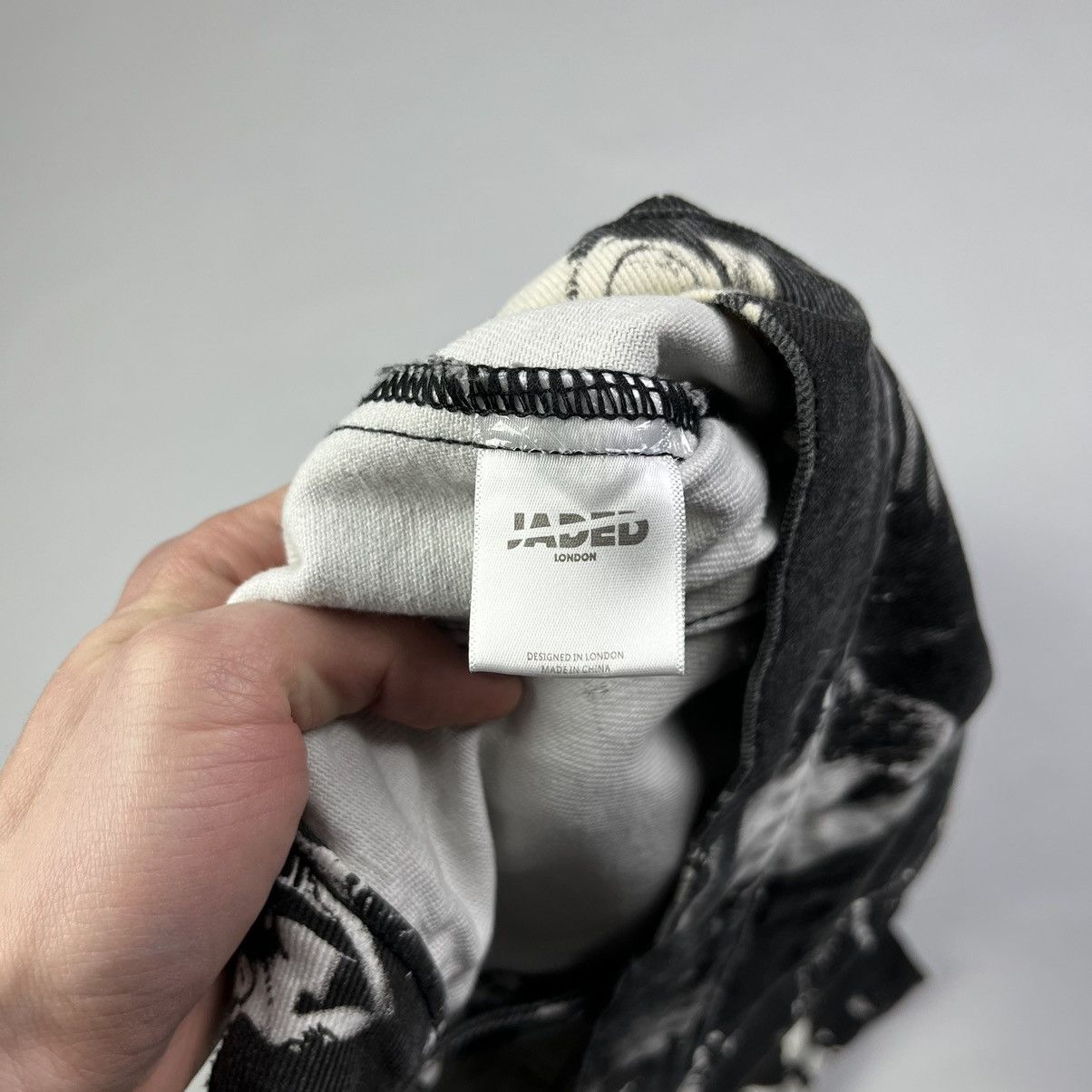 Band Tees × Jaded London Jaded London Jacket Denim Rock Band Size US S / EU 44-46 / 1 - 7 Thumbnail