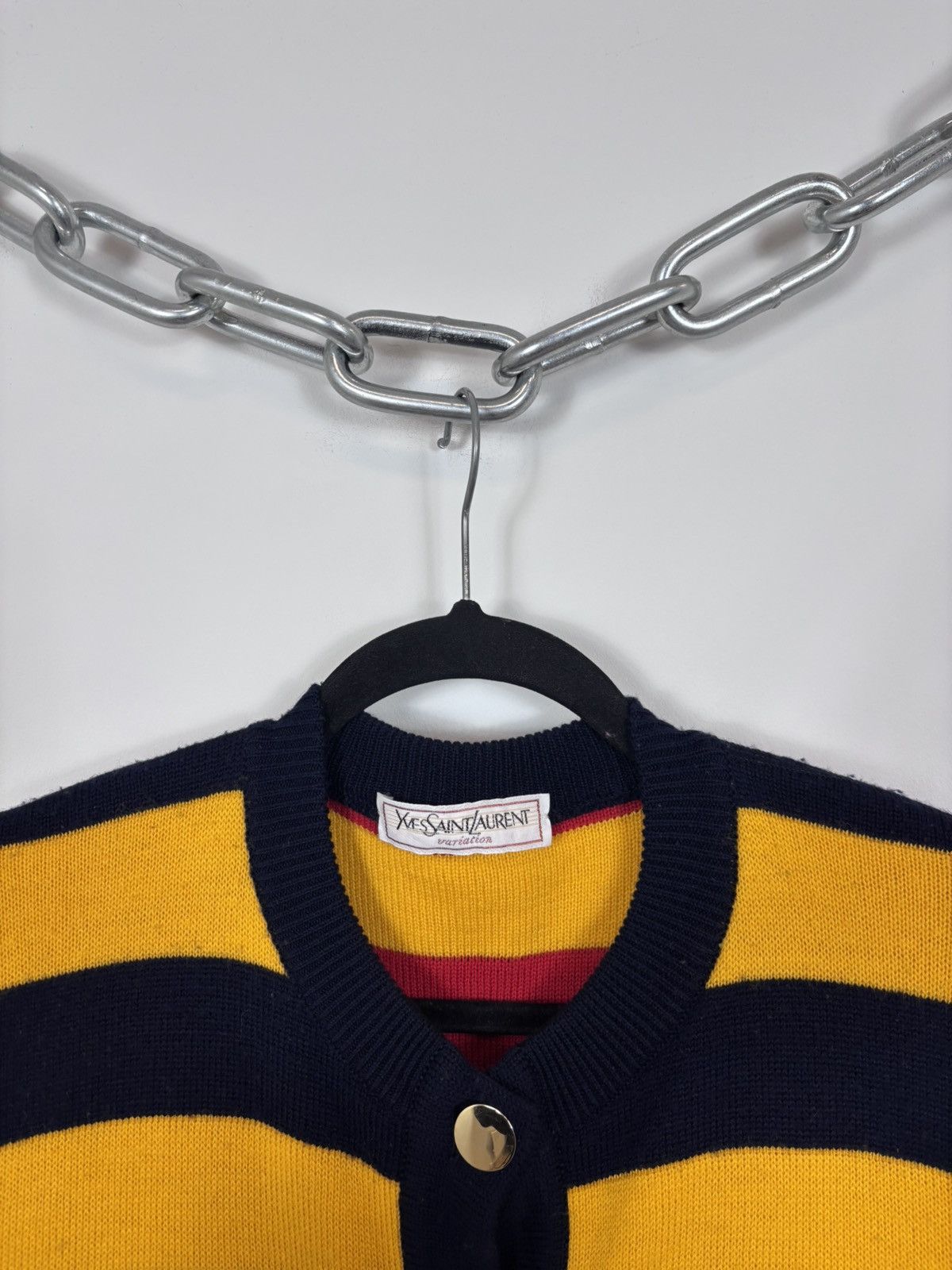 Yves Saint Laurent Vintage Yves Saint Laurent Variation Women’s Cardigan Size M / US 6-8 / IT 42-44 - 6 Thumbnail