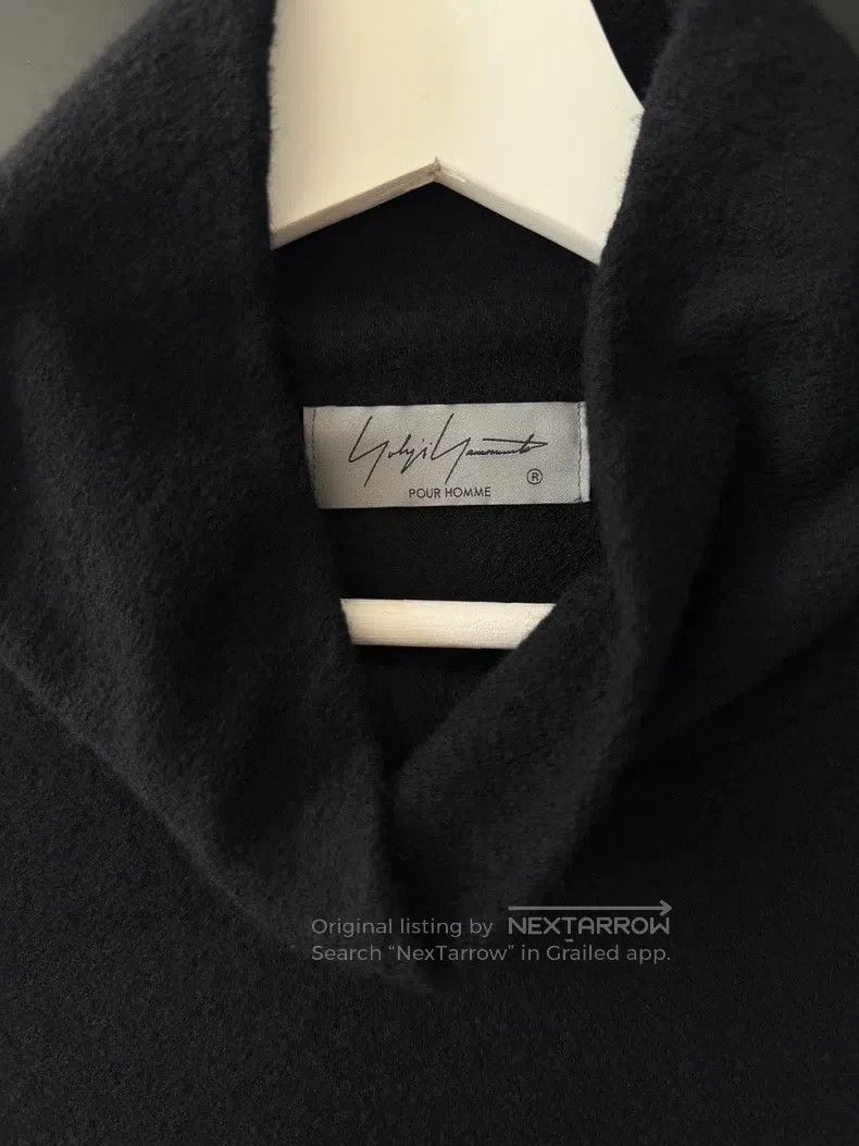 Yohji Yamamoto Yohji Yamamoto 24AW Main Line Show Cashmere Collar long sl Size US L / EU 52-54 / 3 - 4 Thumbnail
