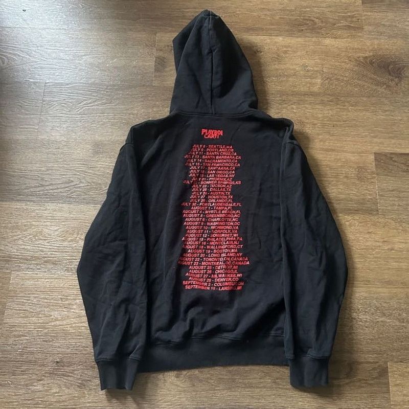Other Playboi Carti Tour Graphic Hoodie Size US L / EU 52-54 / 3 - 4 Thumbnail