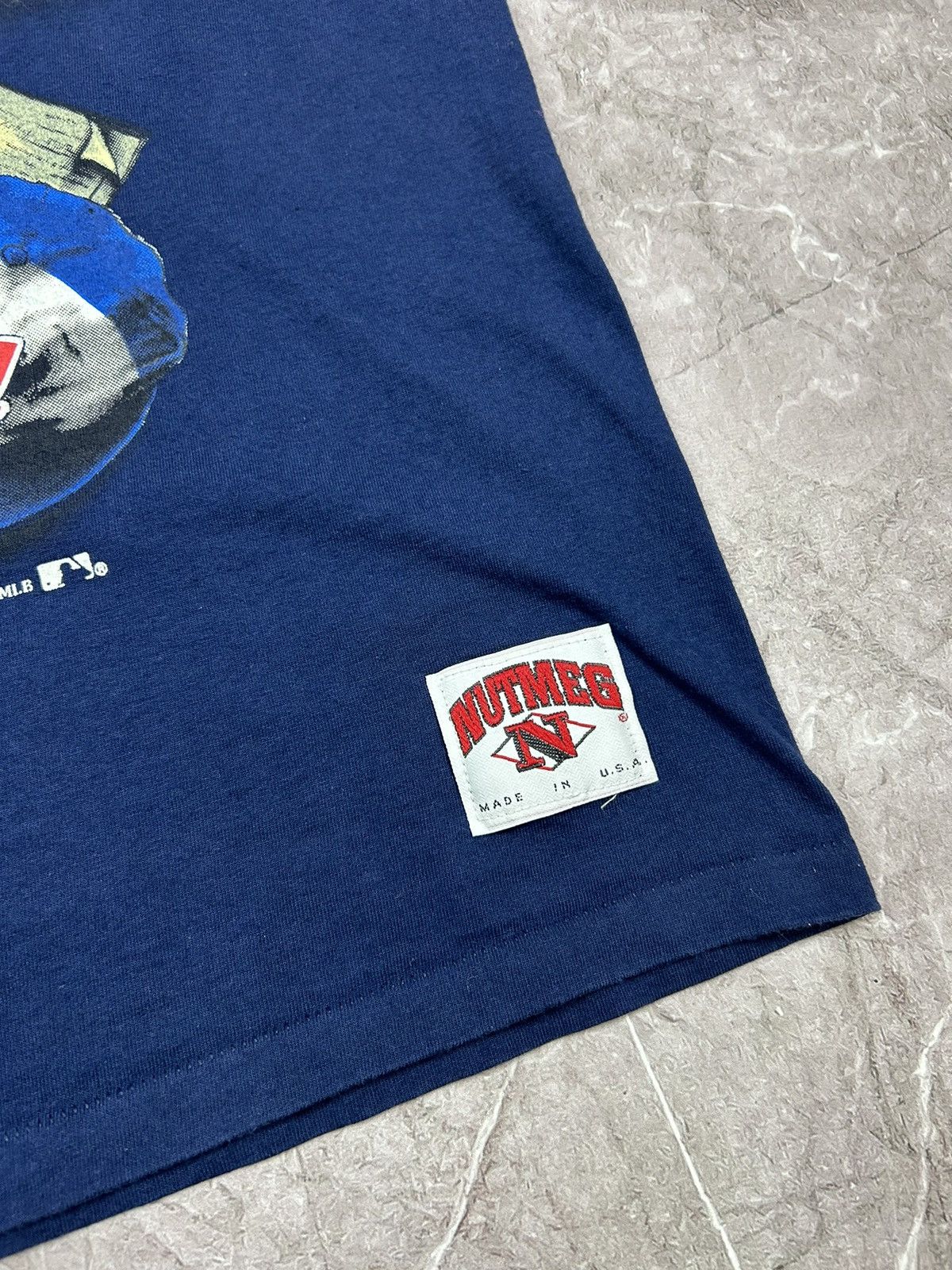 MLB × Starter × Vintage 1992 Atlanta Braves Vintage T-Shirt Tee MLB Team USA Size US L / EU 52-54 / 3 - 5 Thumbnail
