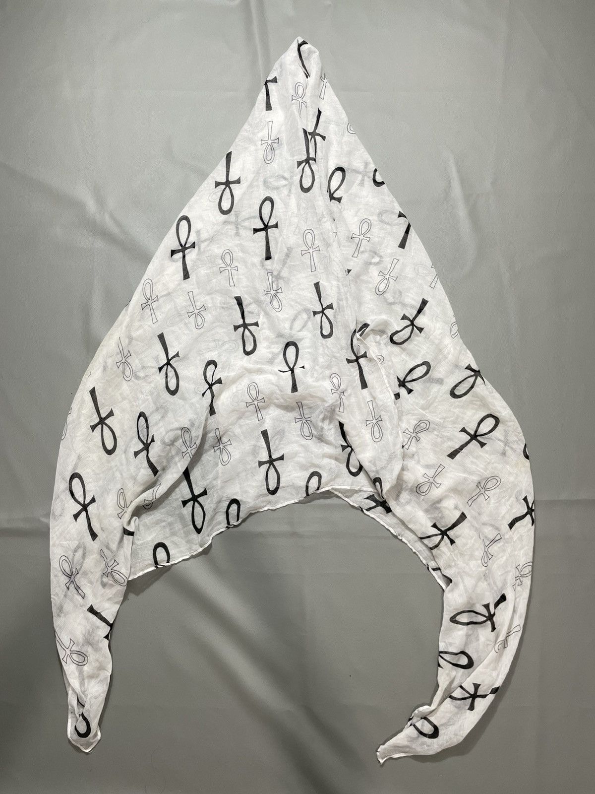 KMRii KMRii skull top gradation feather stole | Grailed
