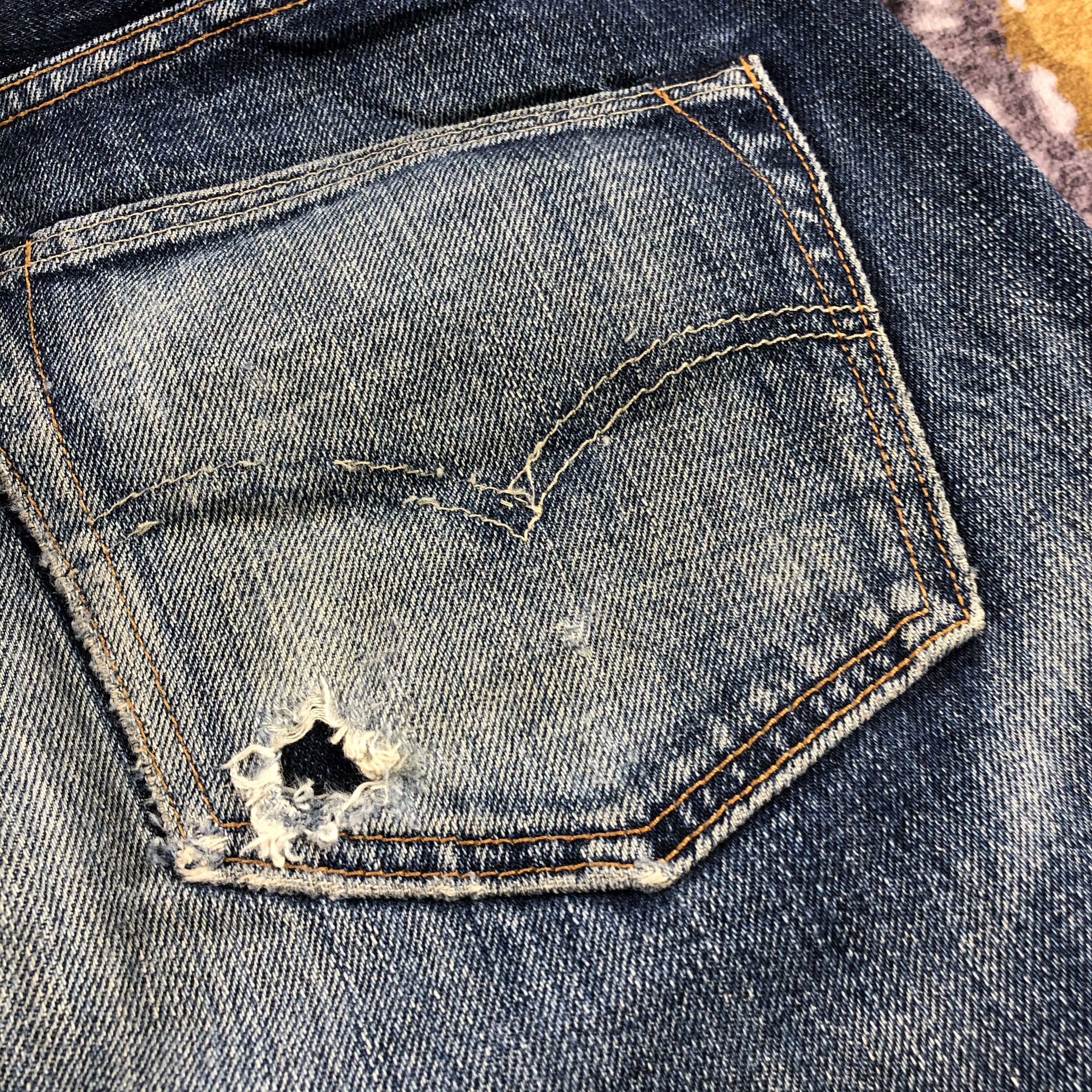 Levi's Vintage Blue Wash Levis 501 Jeans-JM2824 Size US 32 / EU 48 - 7 Thumbnail