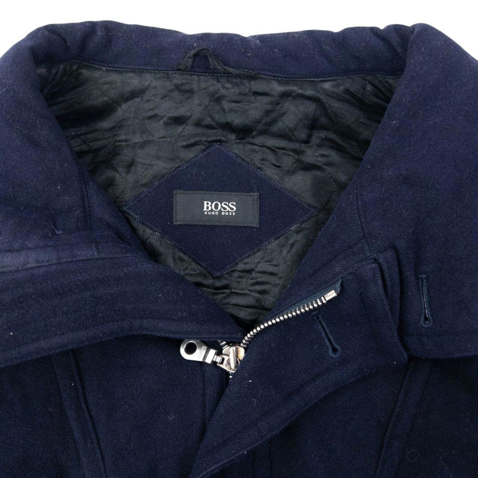 Hugo Boss Vintage 2000s Hugo Boss Zip Up Cashmere Jacket Size XL Size US XL / EU 56 / 4 - 3 Thumbnail