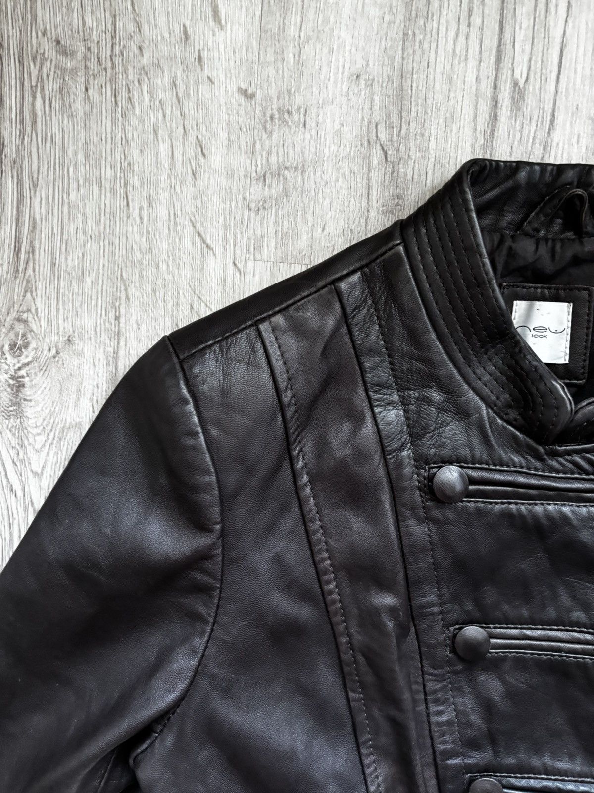New Look Vintage Y2k old label new look brown leather jacket Size M / US 6-8 / IT 42-44 - 4 Thumbnail