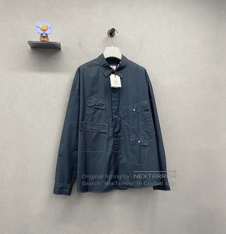 Hermes Hermes size 41 Collared single-breasted long-sleeve shirt, Size US L / EU 52-54 / 3 - 4 Thumbnail