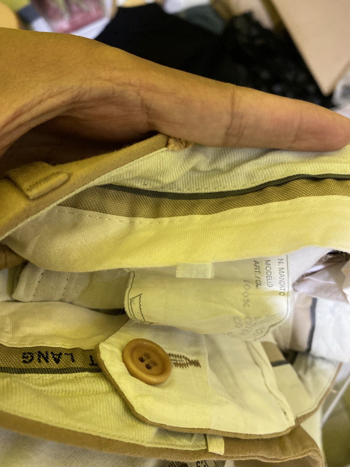 Helmut Lang vintage plain slacks Size US 30 / EU 46 - 3 Thumbnail